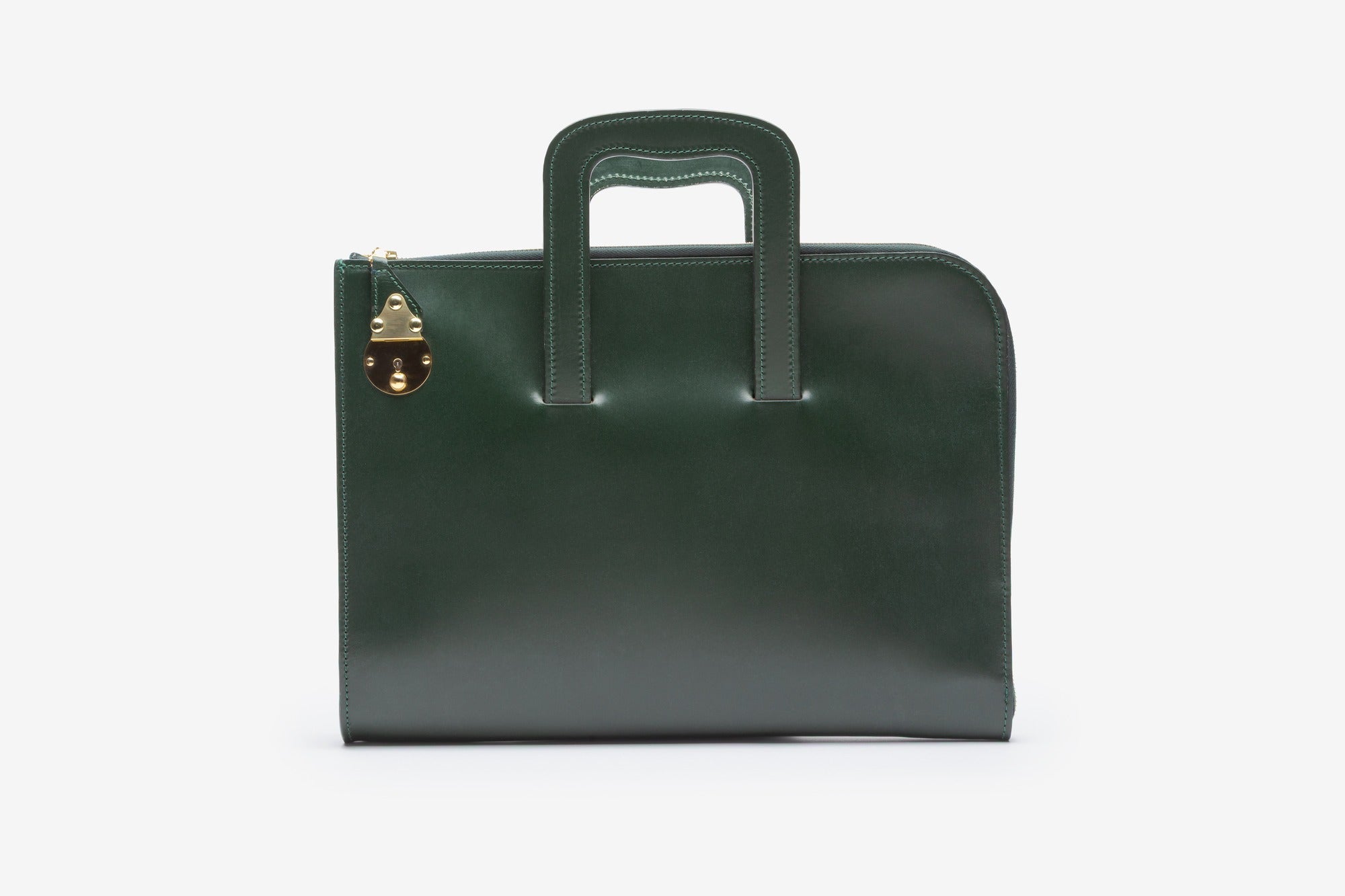 The Melbury folio in Green - front
