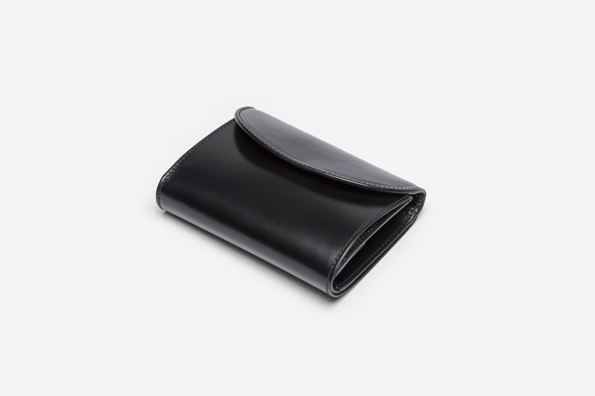 The Wentworth 3-fold purse in Black