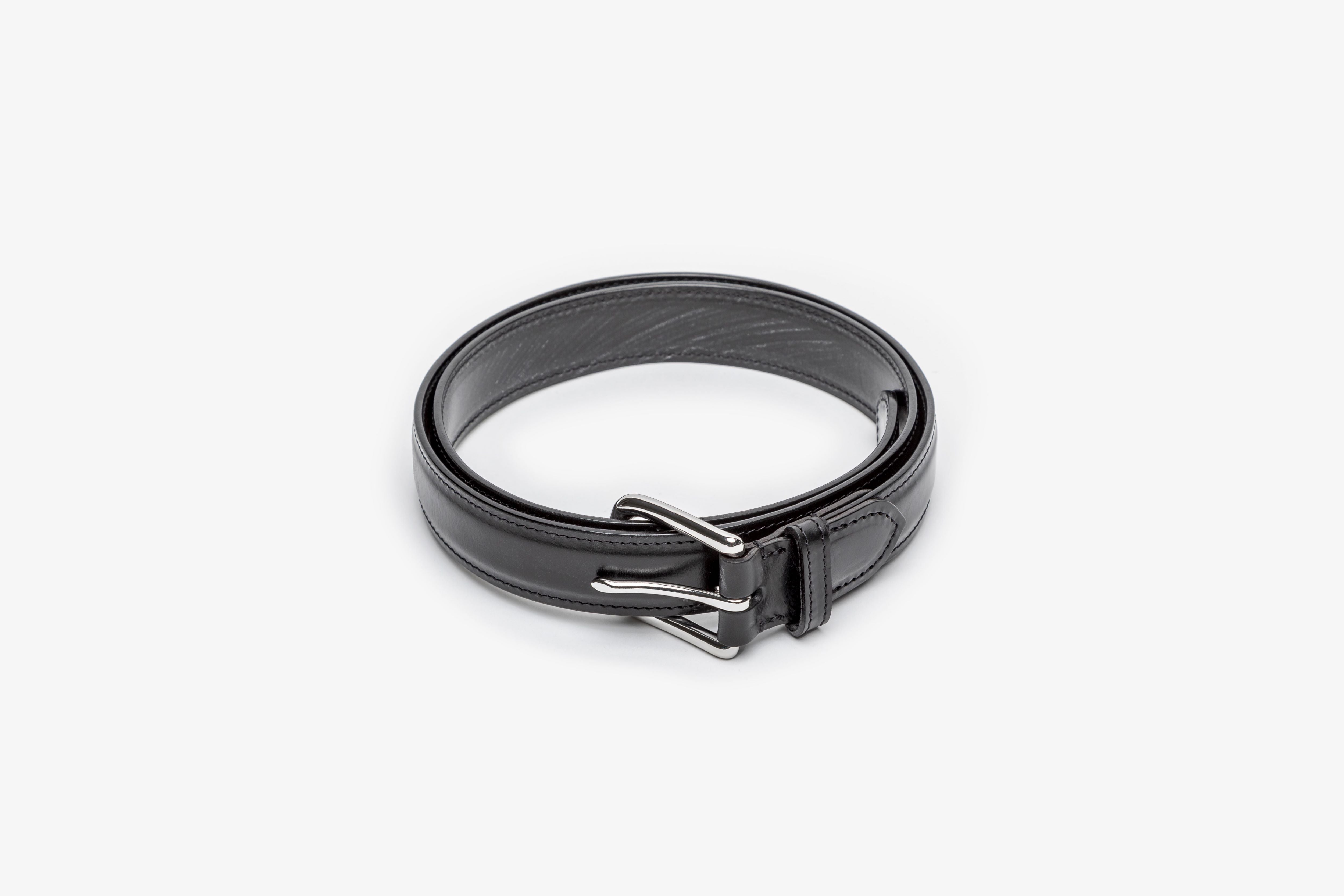 SELF-LINED PADDED BRIDLE BELT