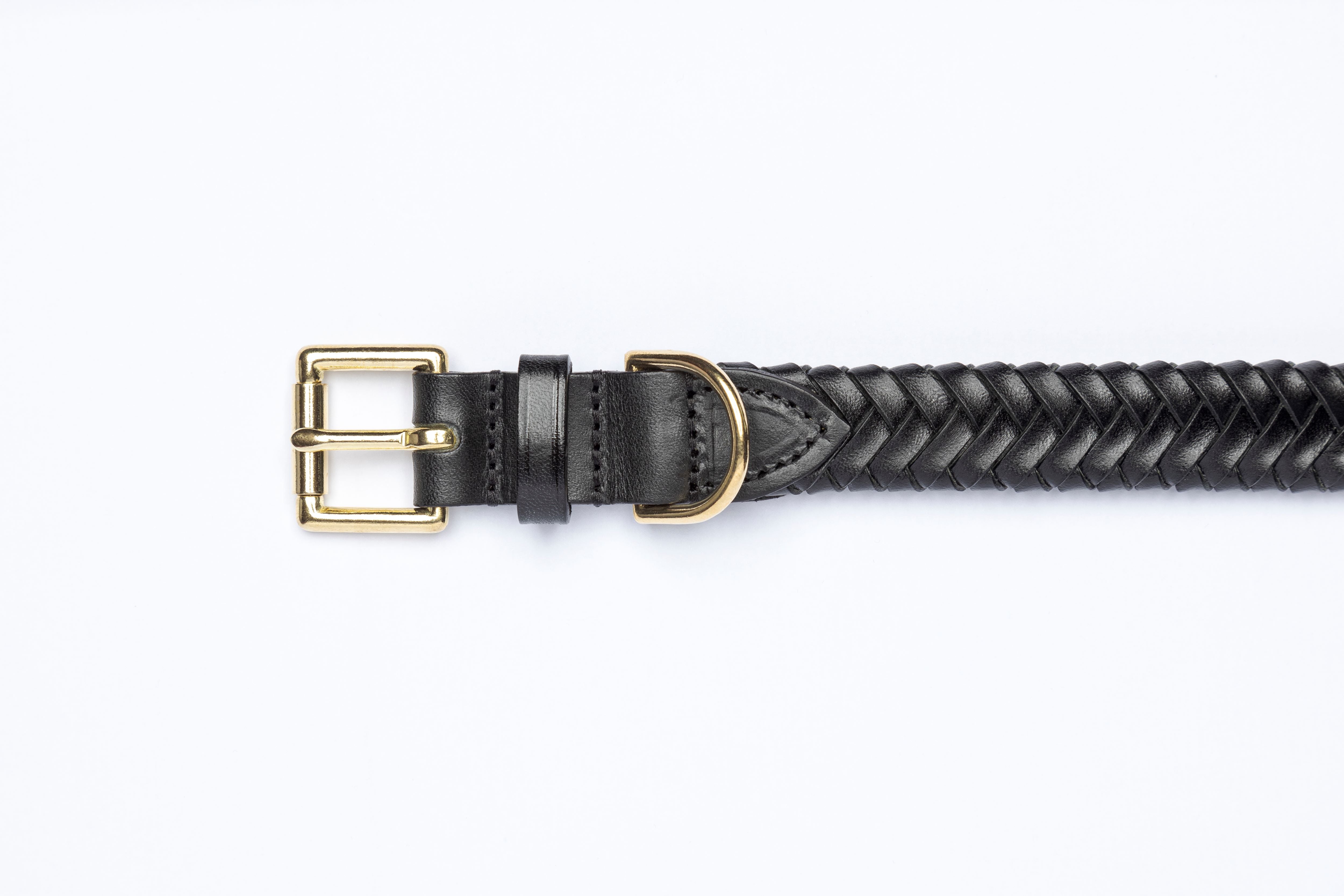 Plaited Dog Collar