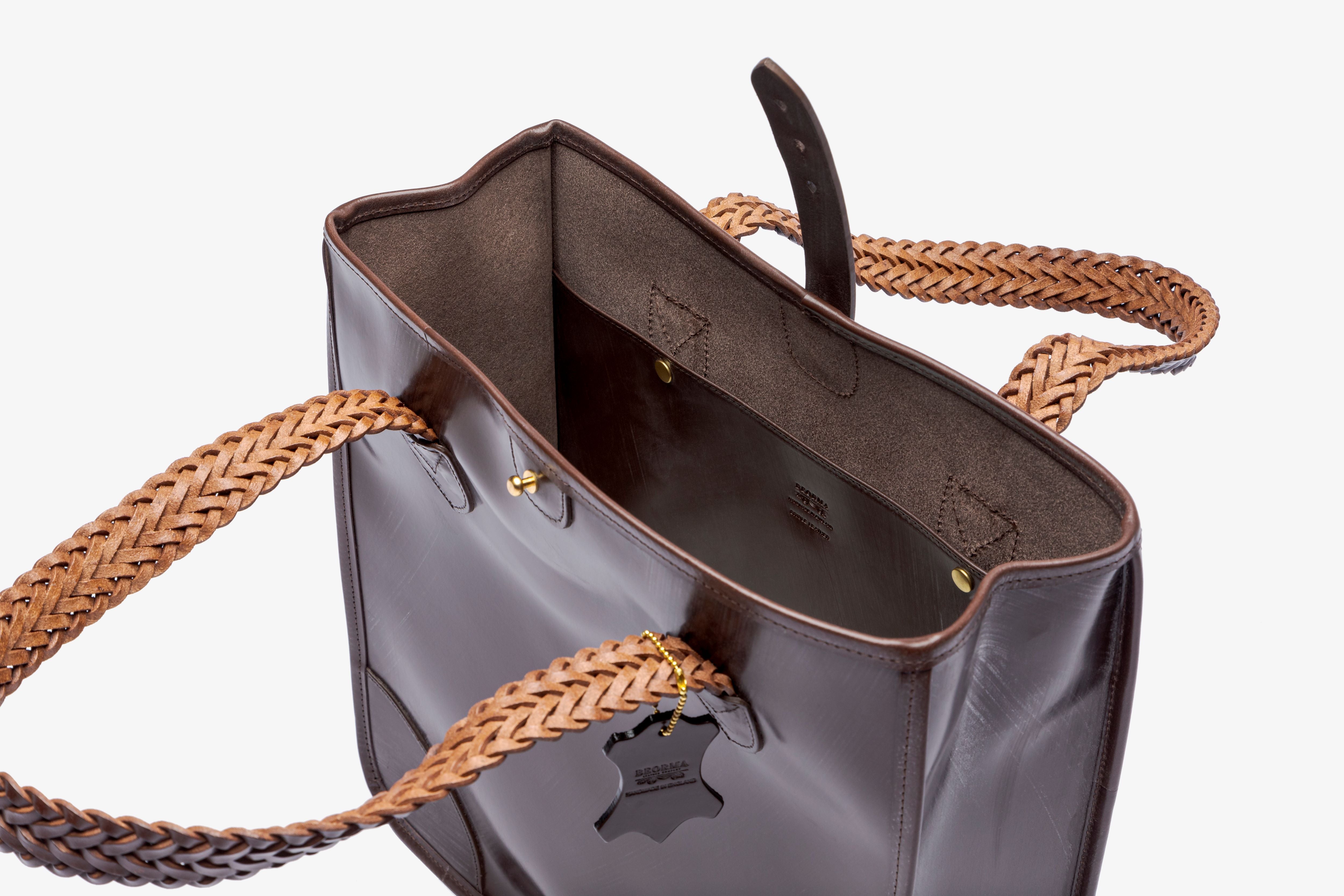 The Bodleian Bridle Leather Tote Bag