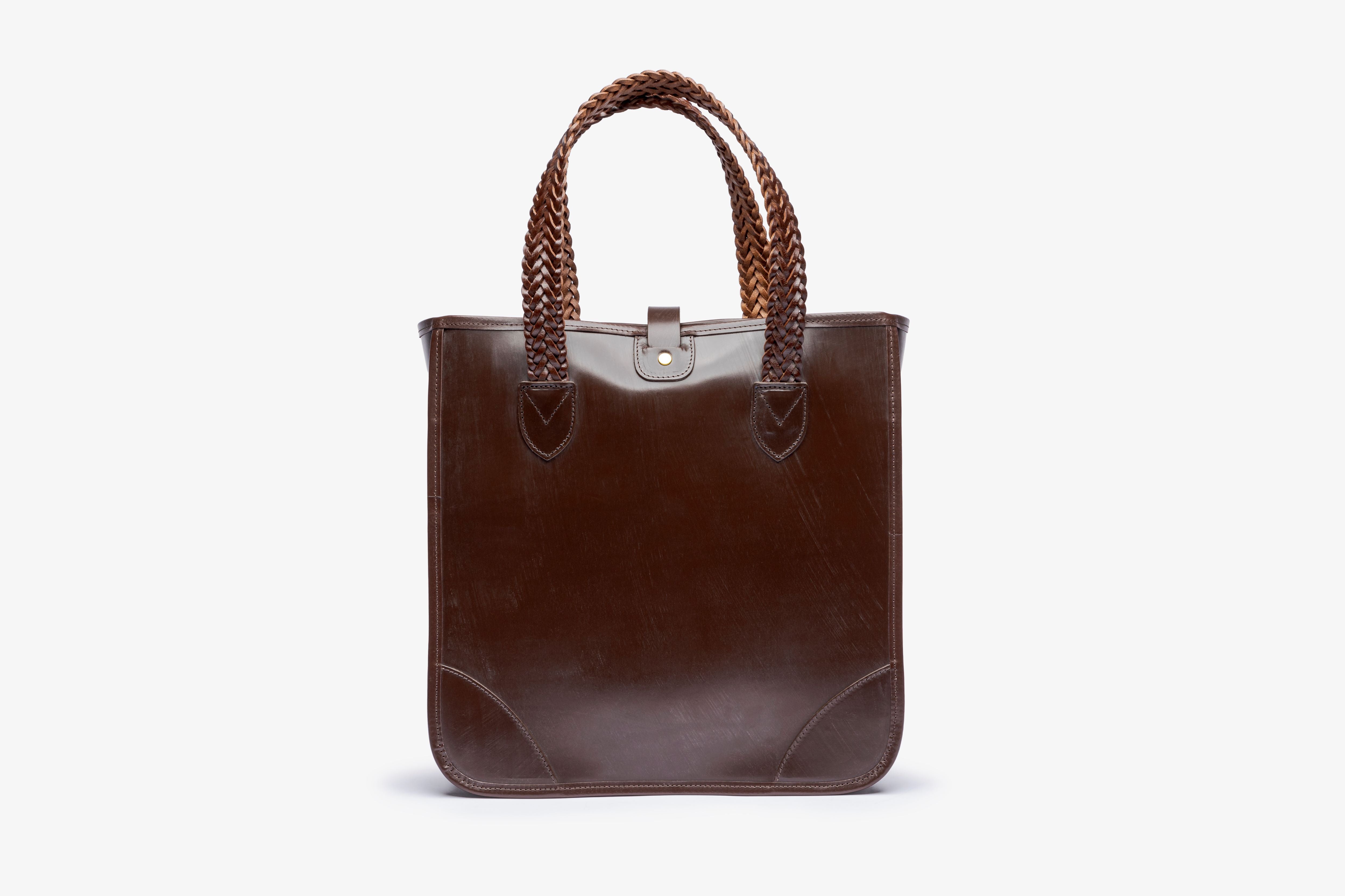 The Bodleian Bridle Leather Tote Bag