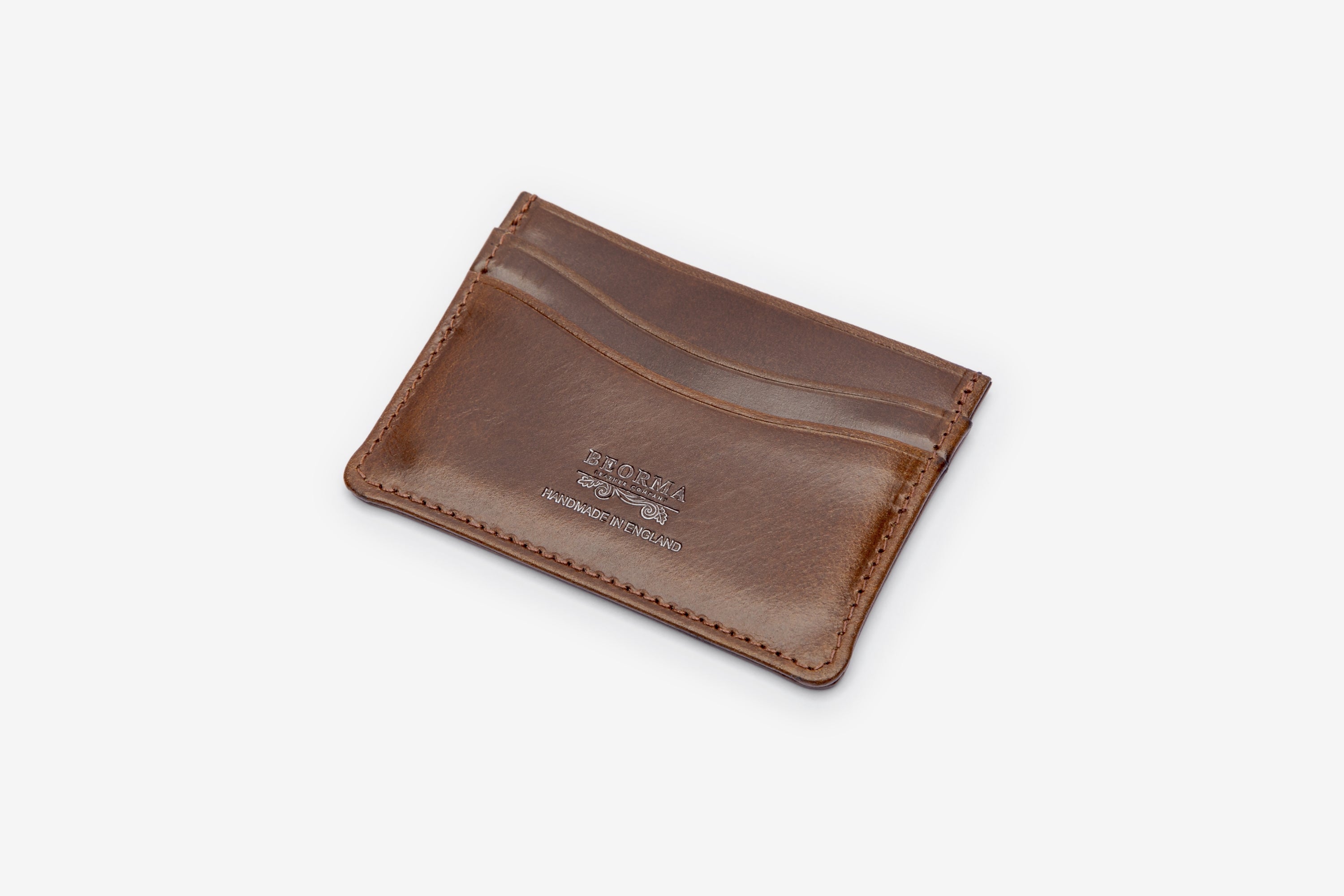 The Slimline Vintage Leather Card Case