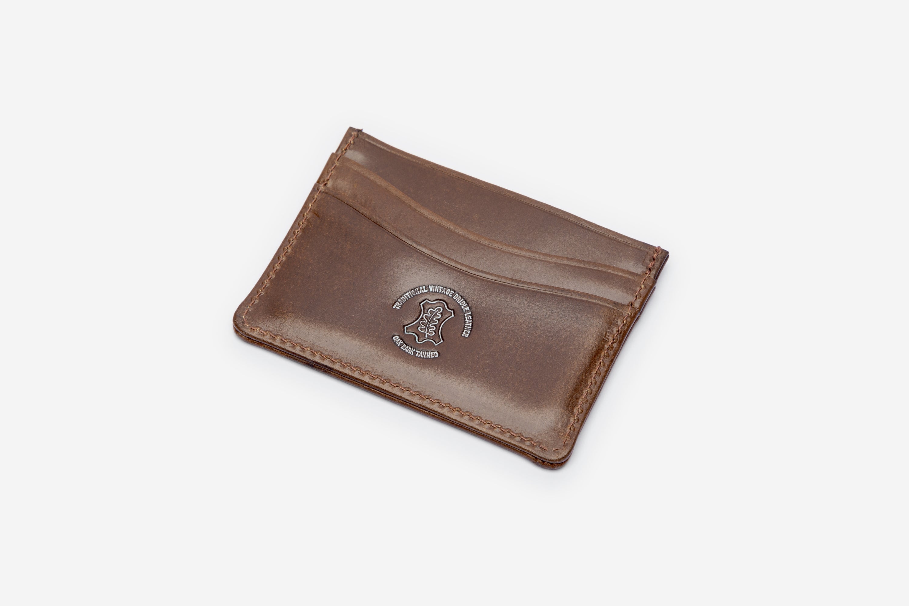 The Slimline Vintage Leather Card Case