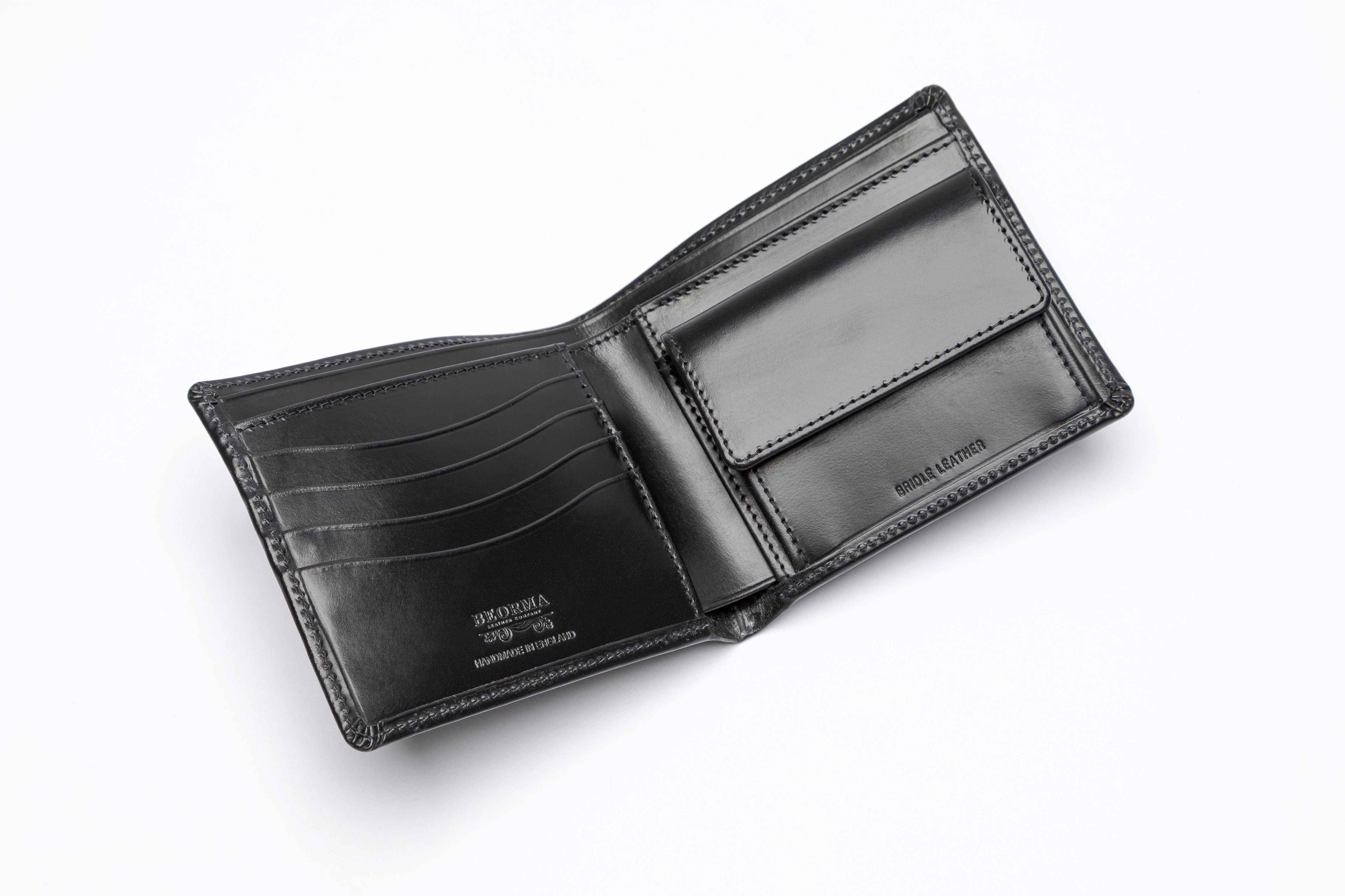 THE BRIDLE LEATHER CLARENCE COIN POCKET WALLET
