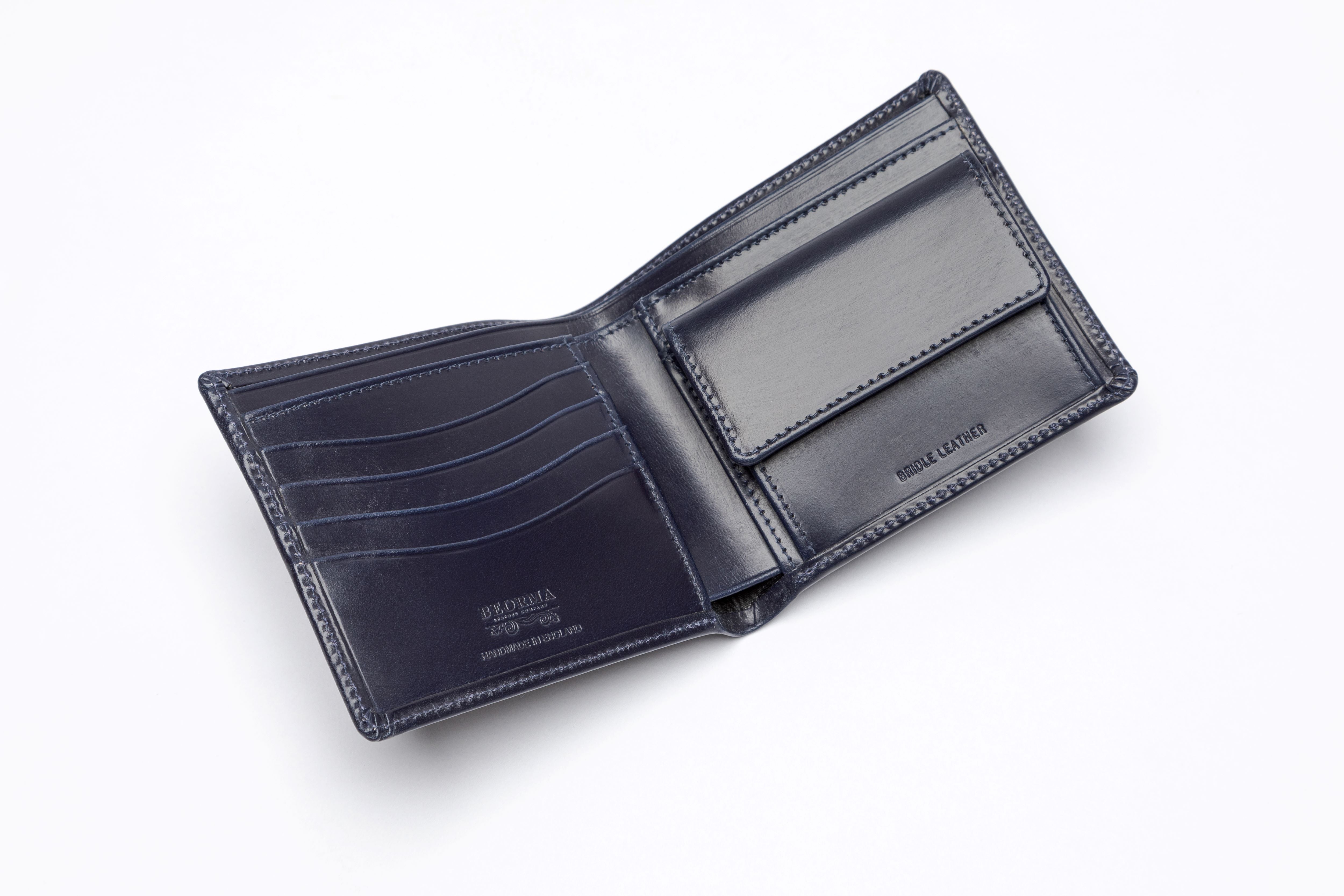 THE BRIDLE LEATHER CLARENCE COIN POCKET WALLET