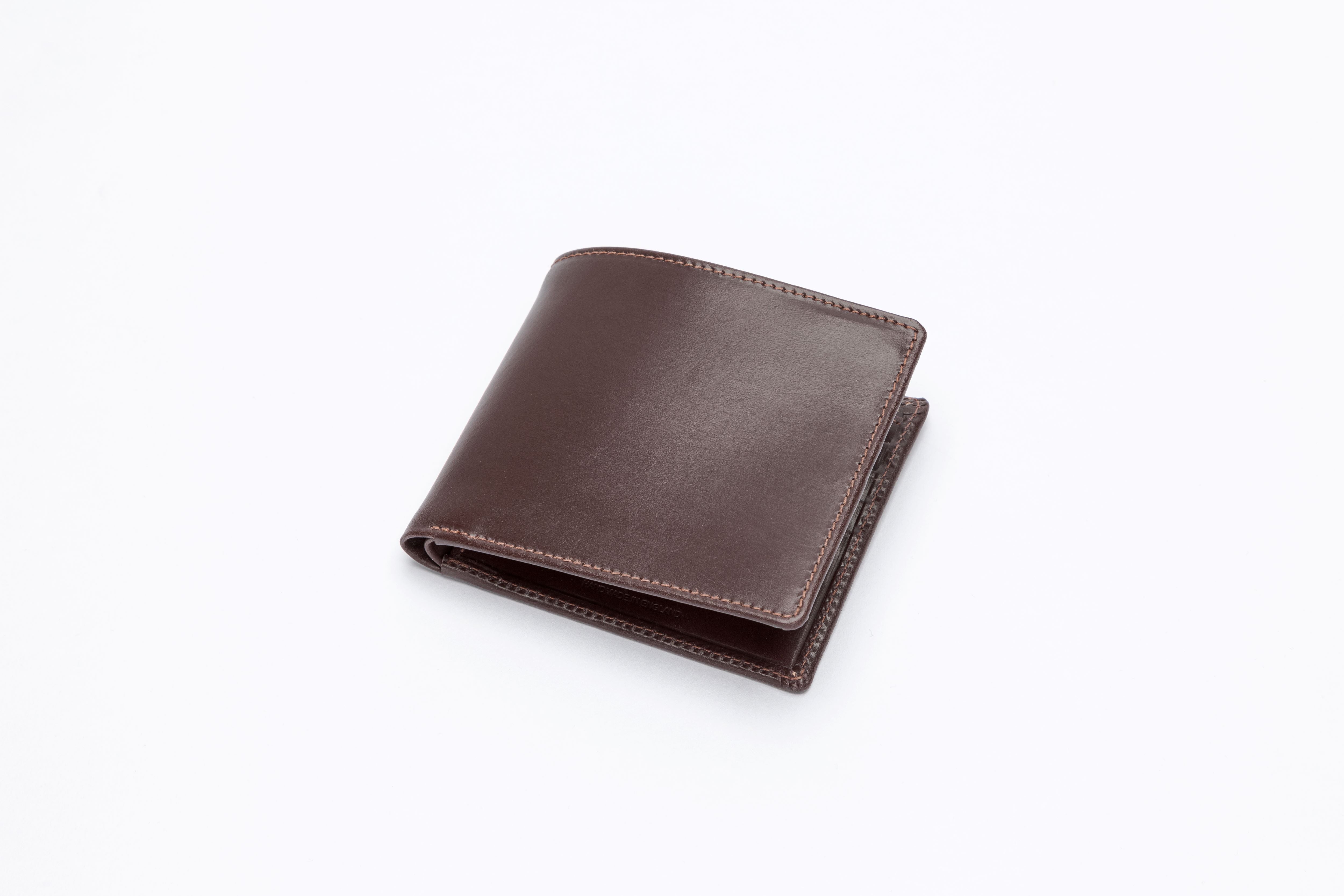 THE BRIDLE LEATHER REGENT 8 CARD BILLFOLD WALLET