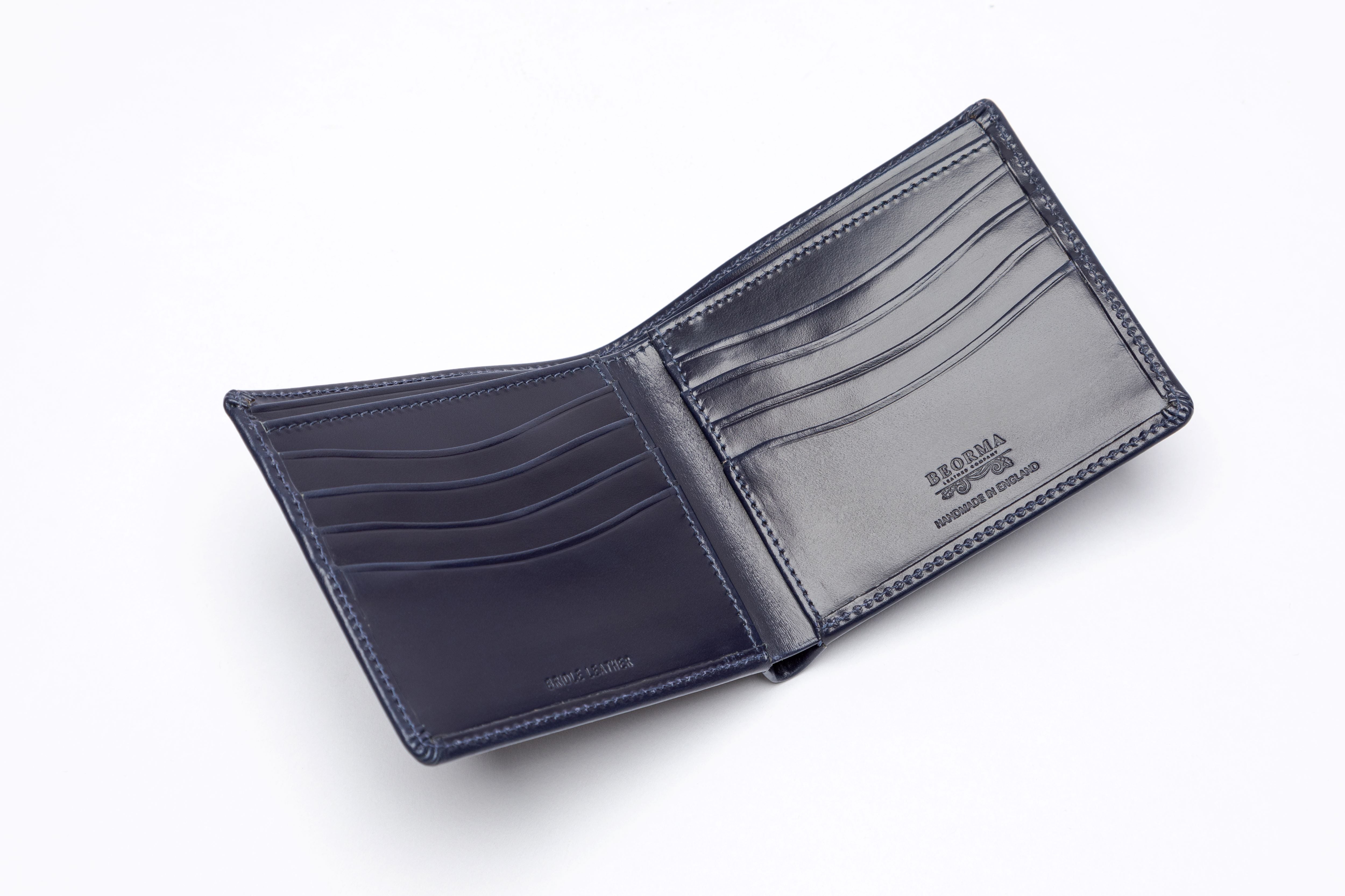 THE BRIDLE LEATHER REGENT 8 CARD BILLFOLD WALLET