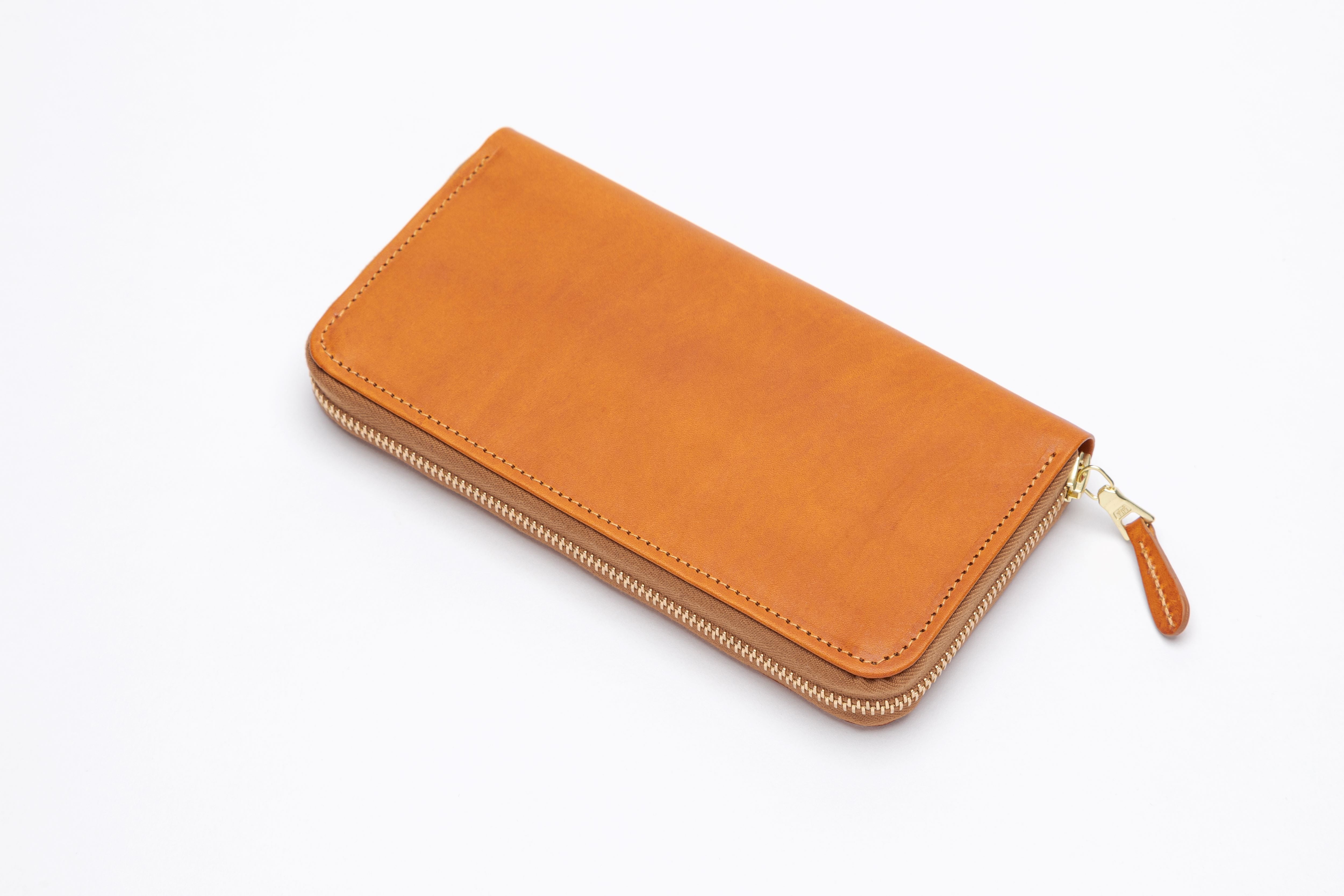 The Ascot Zip Round Leather Purse