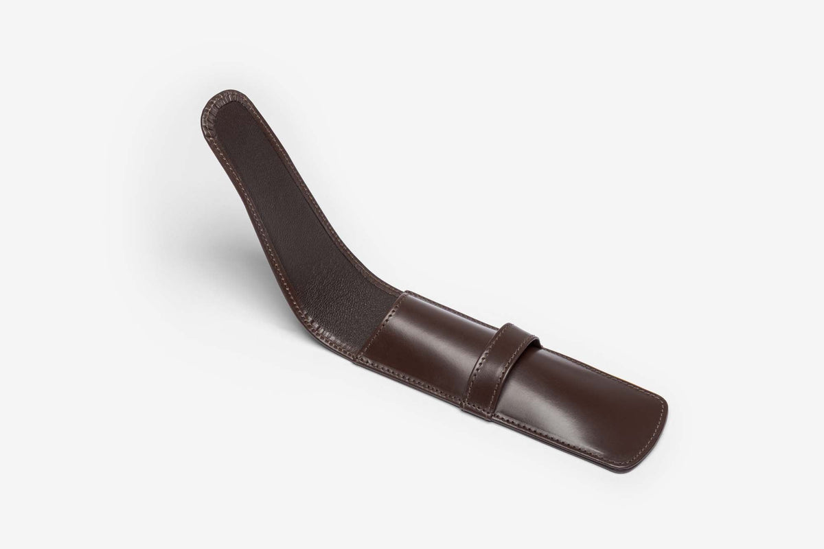 Beorma Pen Case in Brown – open