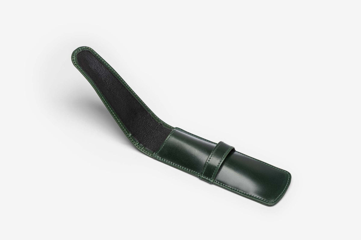 Beorma Pen Case in Green – open