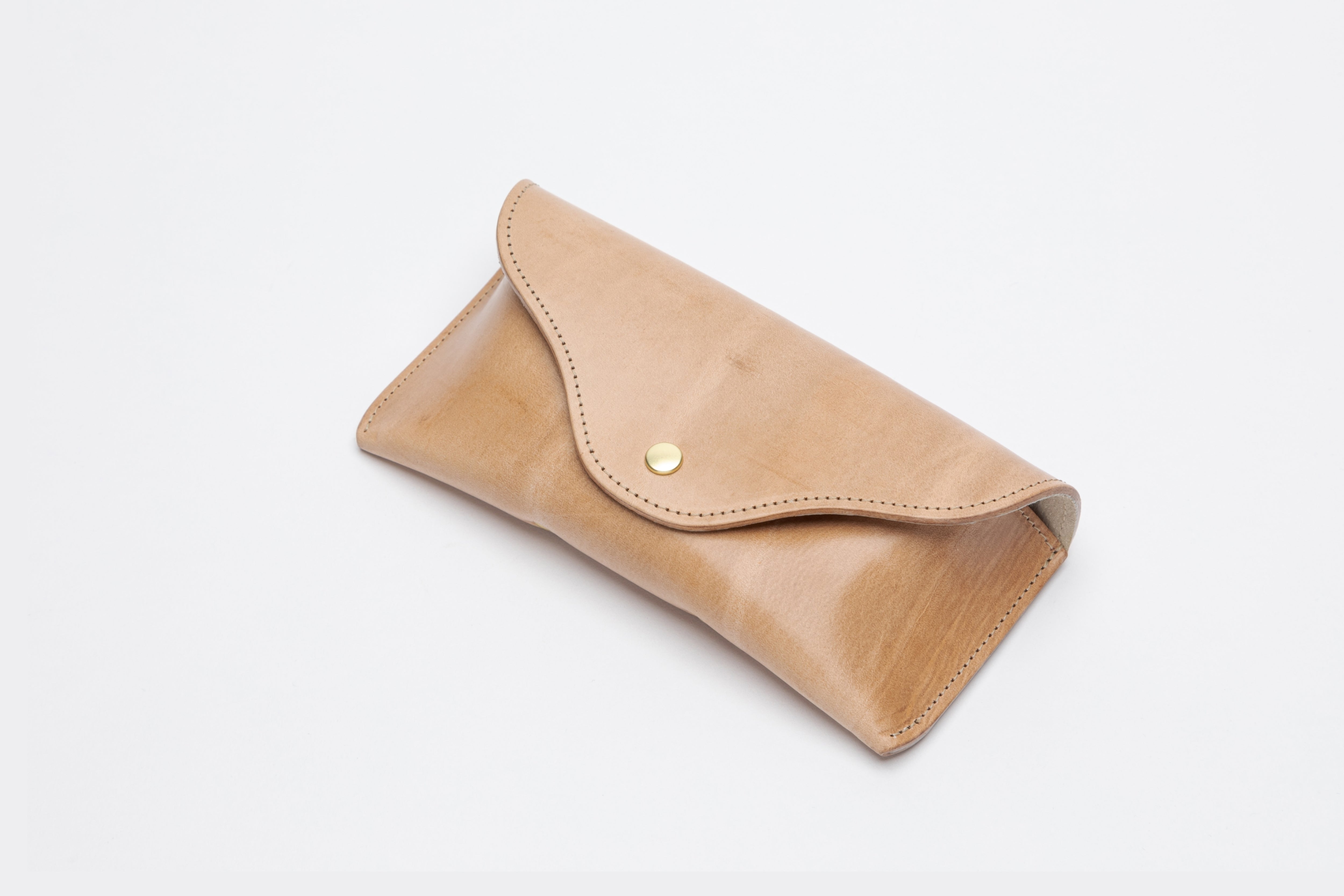 Vintage Leather Sunglasses Case