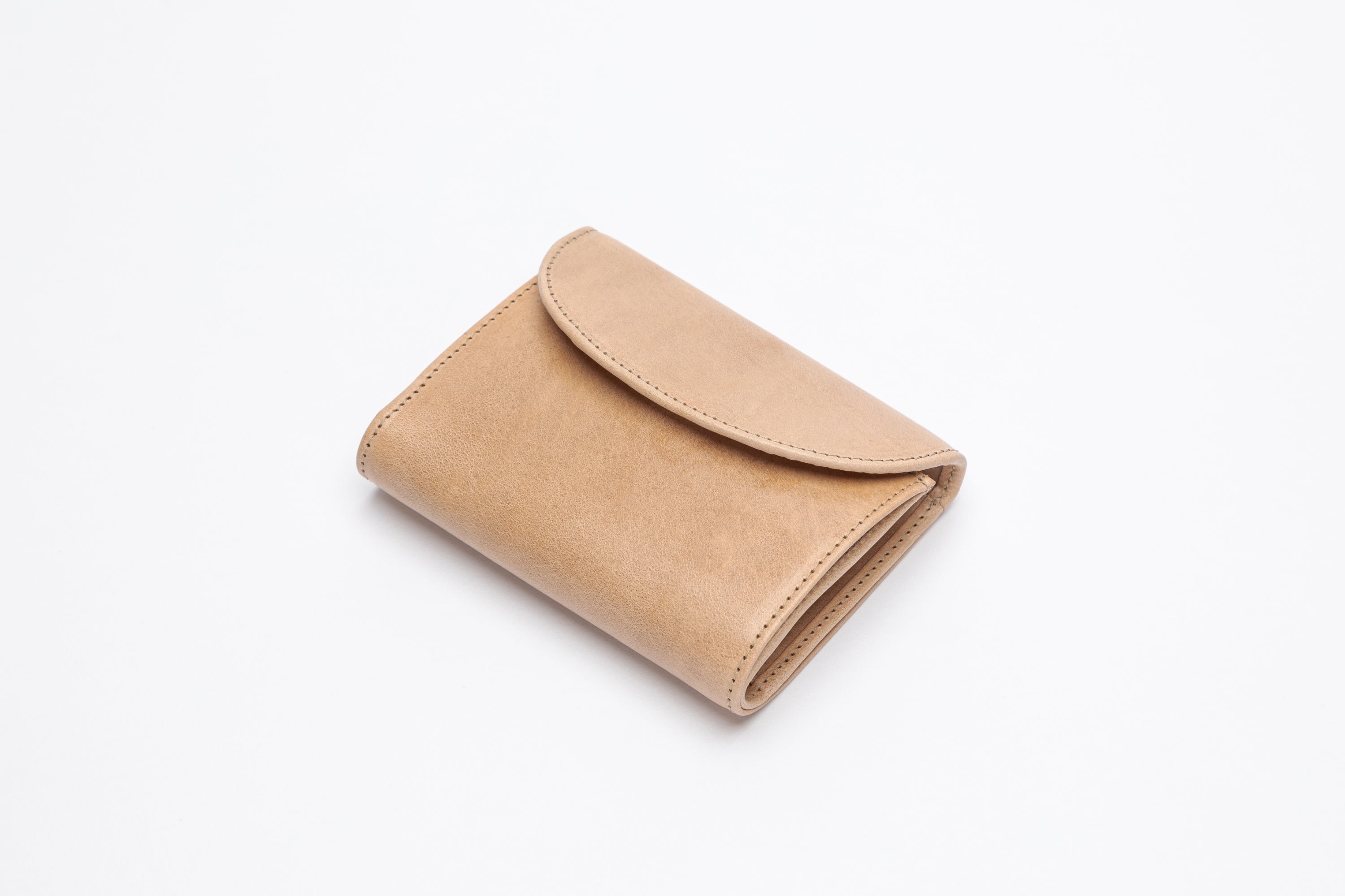 The Wentworth 3-Fold Vintage Leather Purse