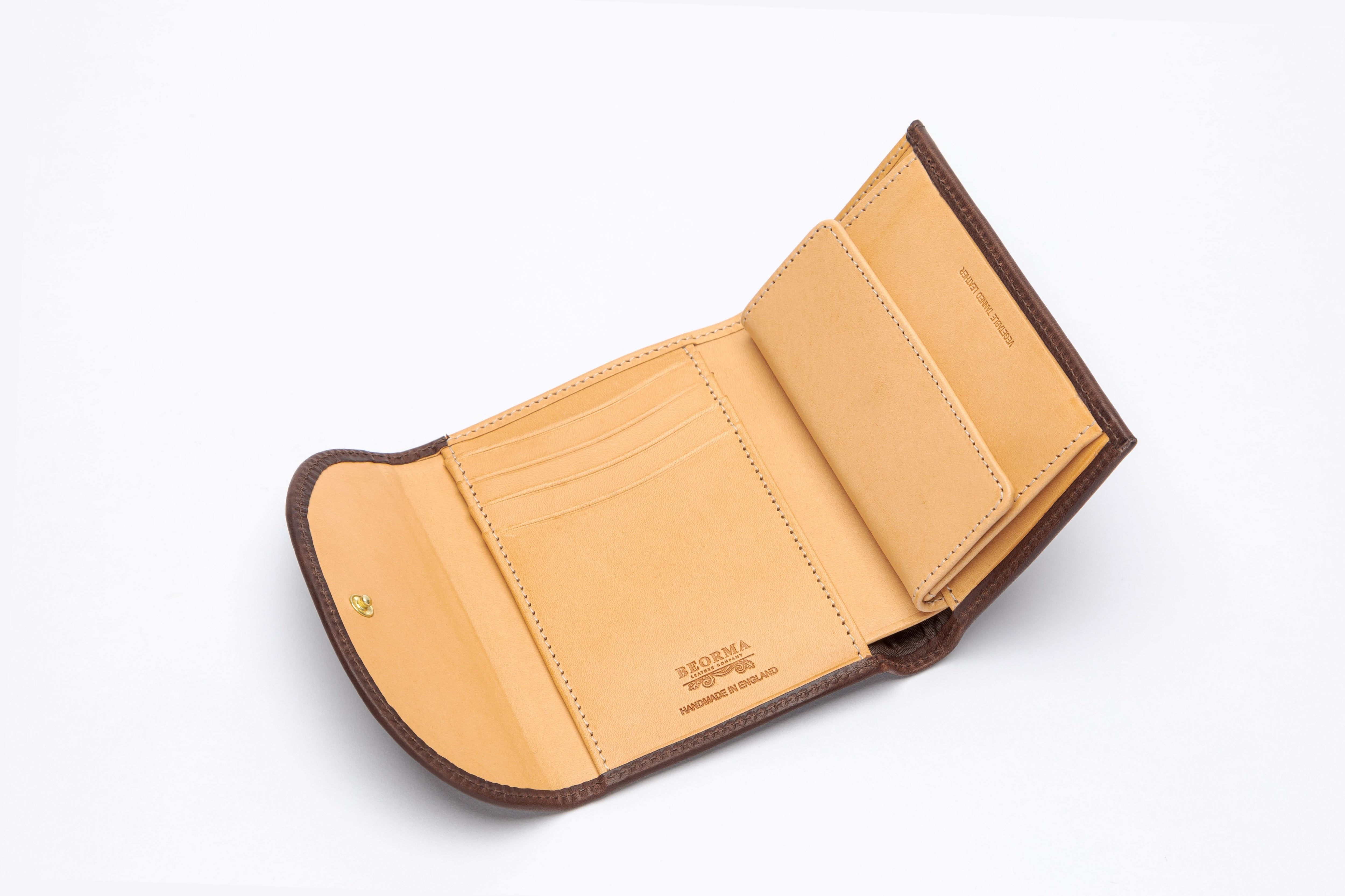 The Wentworth 3-Fold Leather Purse
