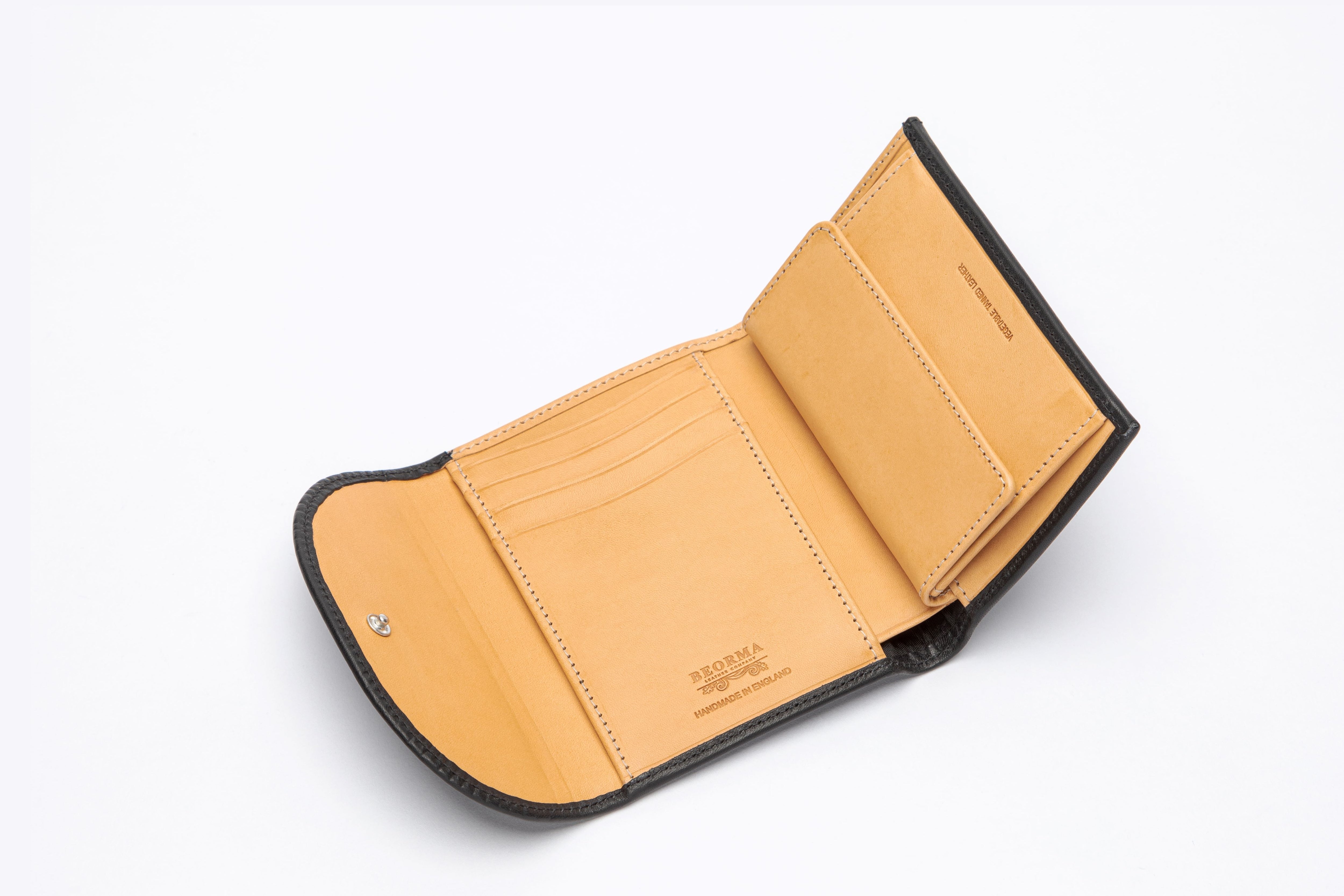 The Wentworth 3-Fold Leather Purse