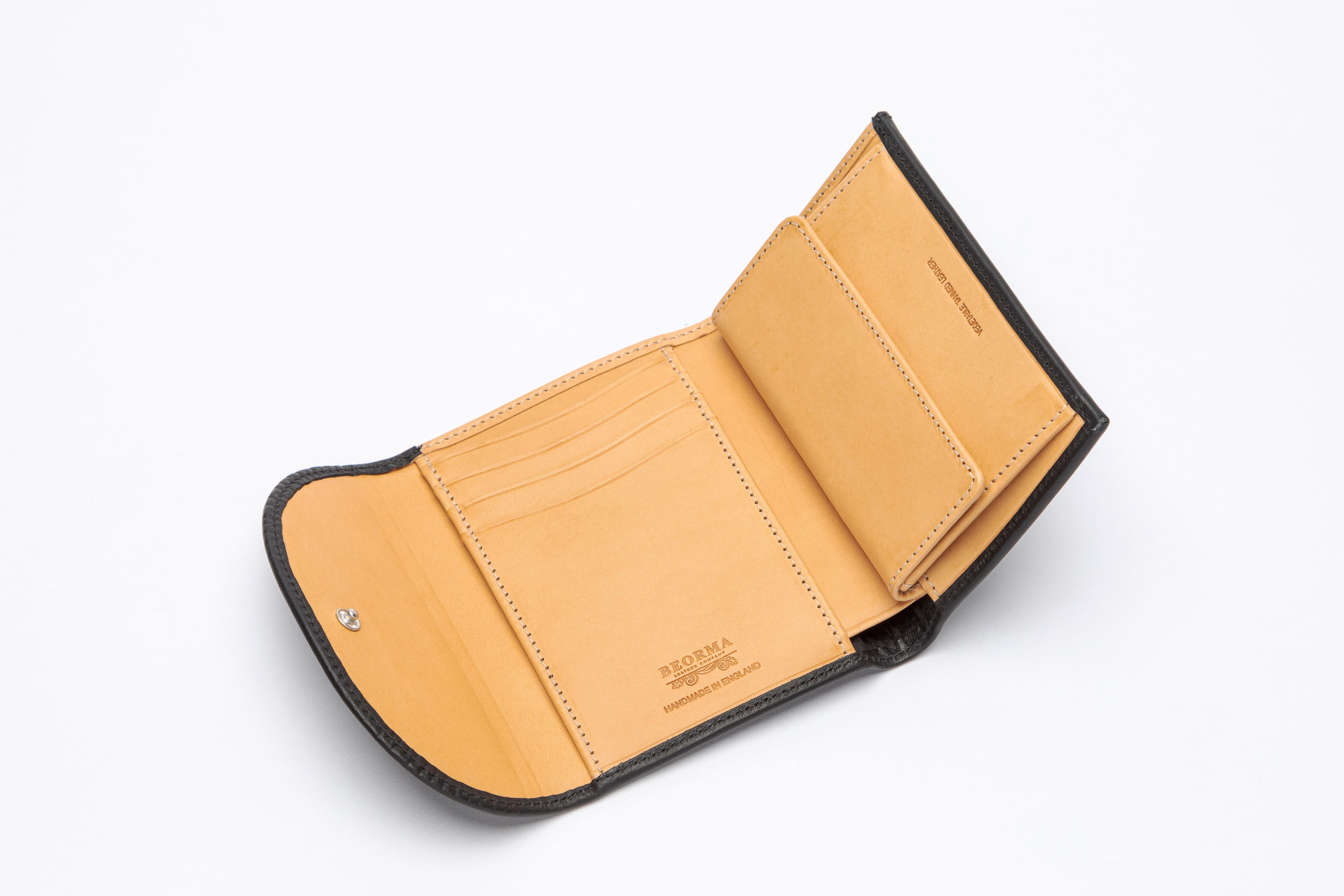 The Wentworth 3-Fold Leather Purse