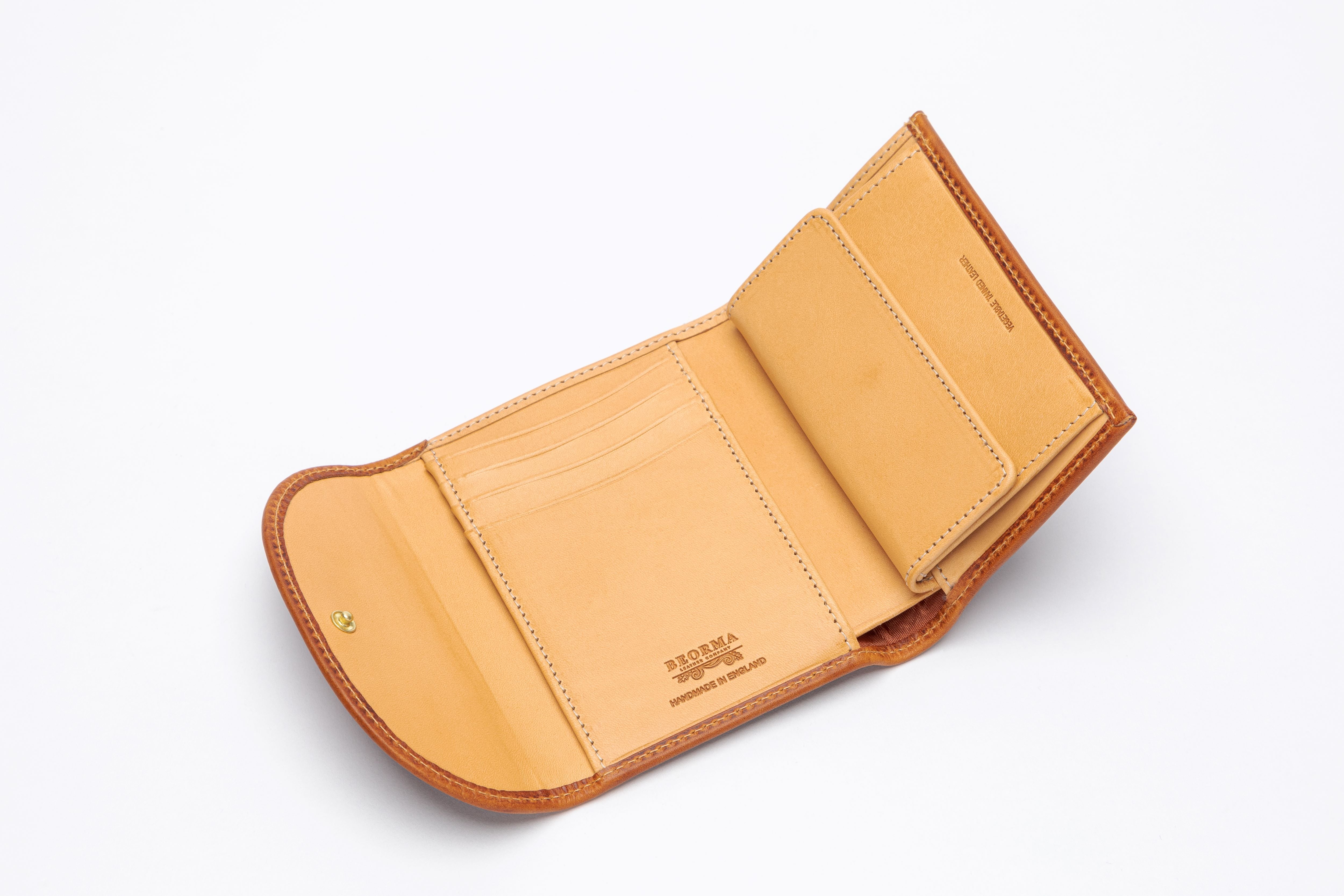 The Wentworth 3-Fold Leather Purse