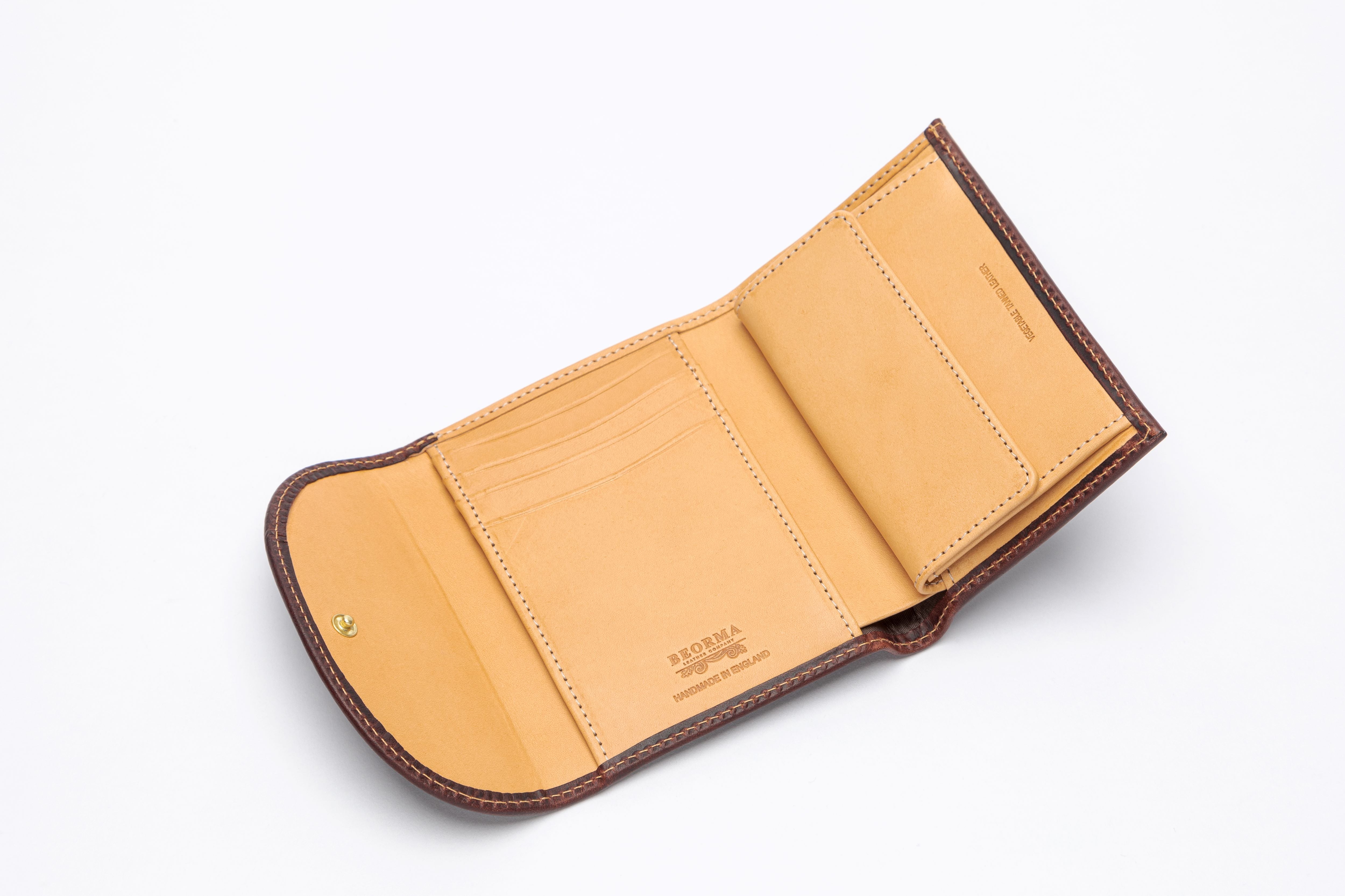 The Wentworth 3-Fold Leather Purse