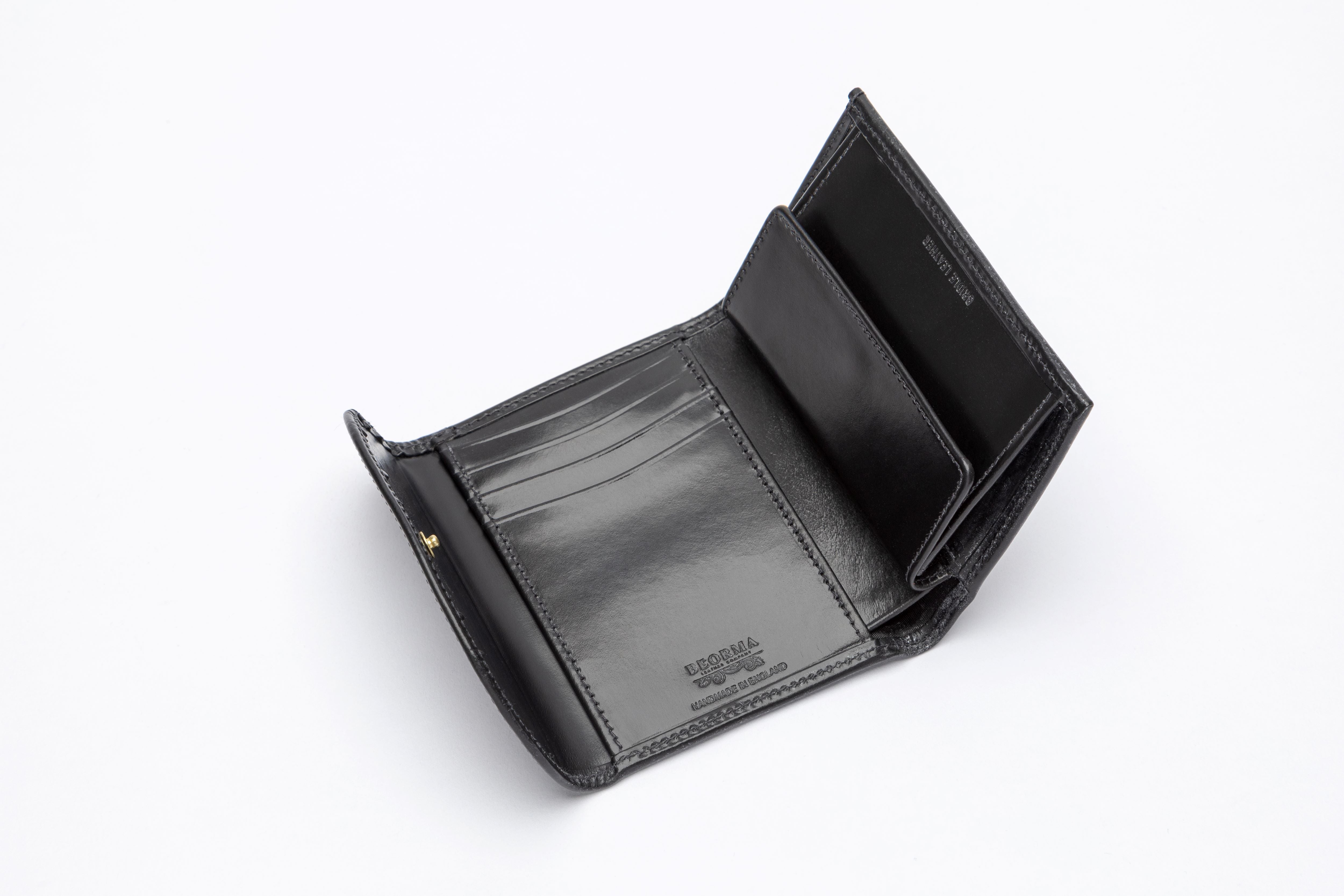 THE BRIDLE WENTWORTH 3-FOLD LEATHER PURSE