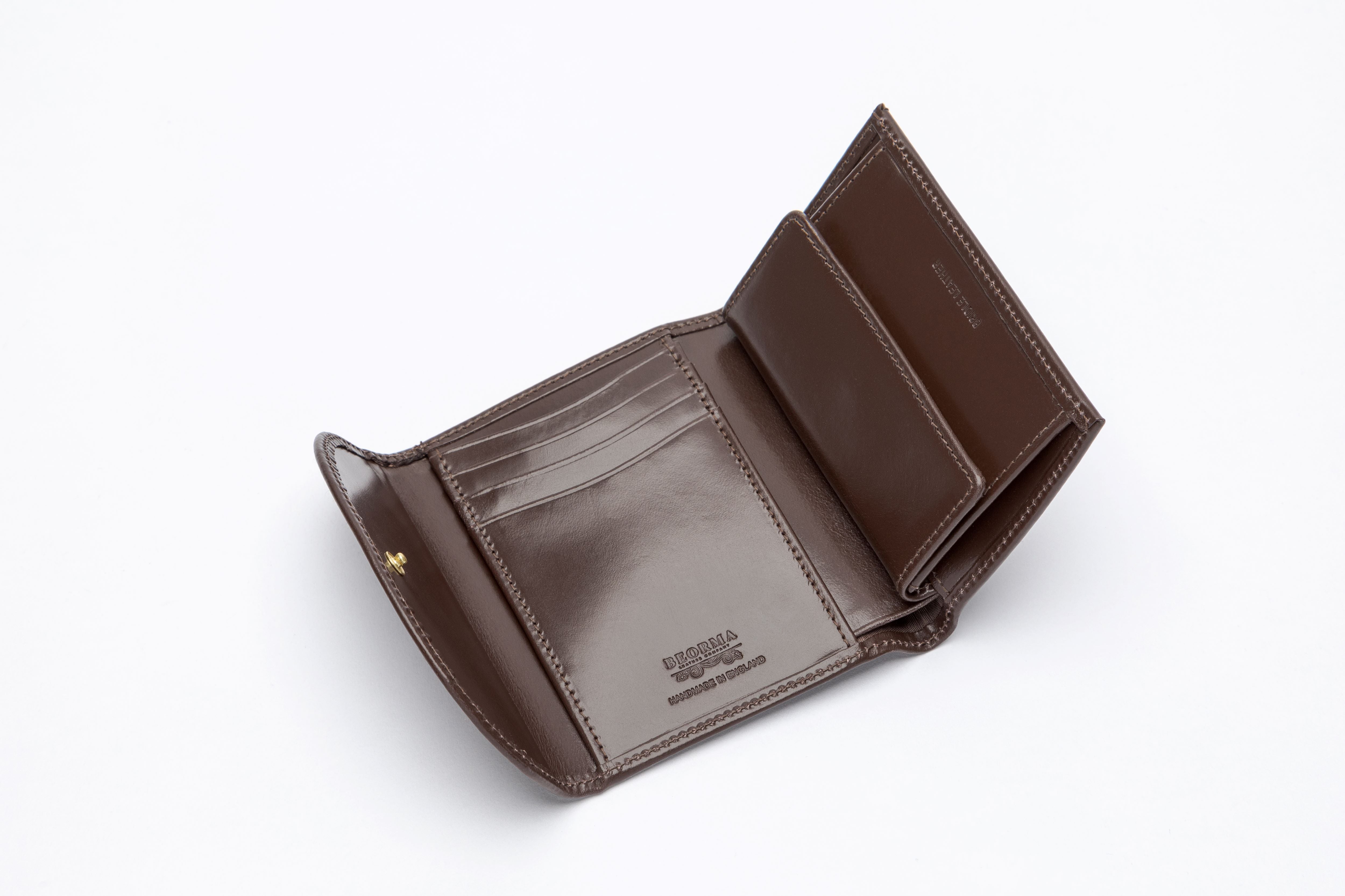 THE BRIDLE WENTWORTH 3-FOLD LEATHER PURSE