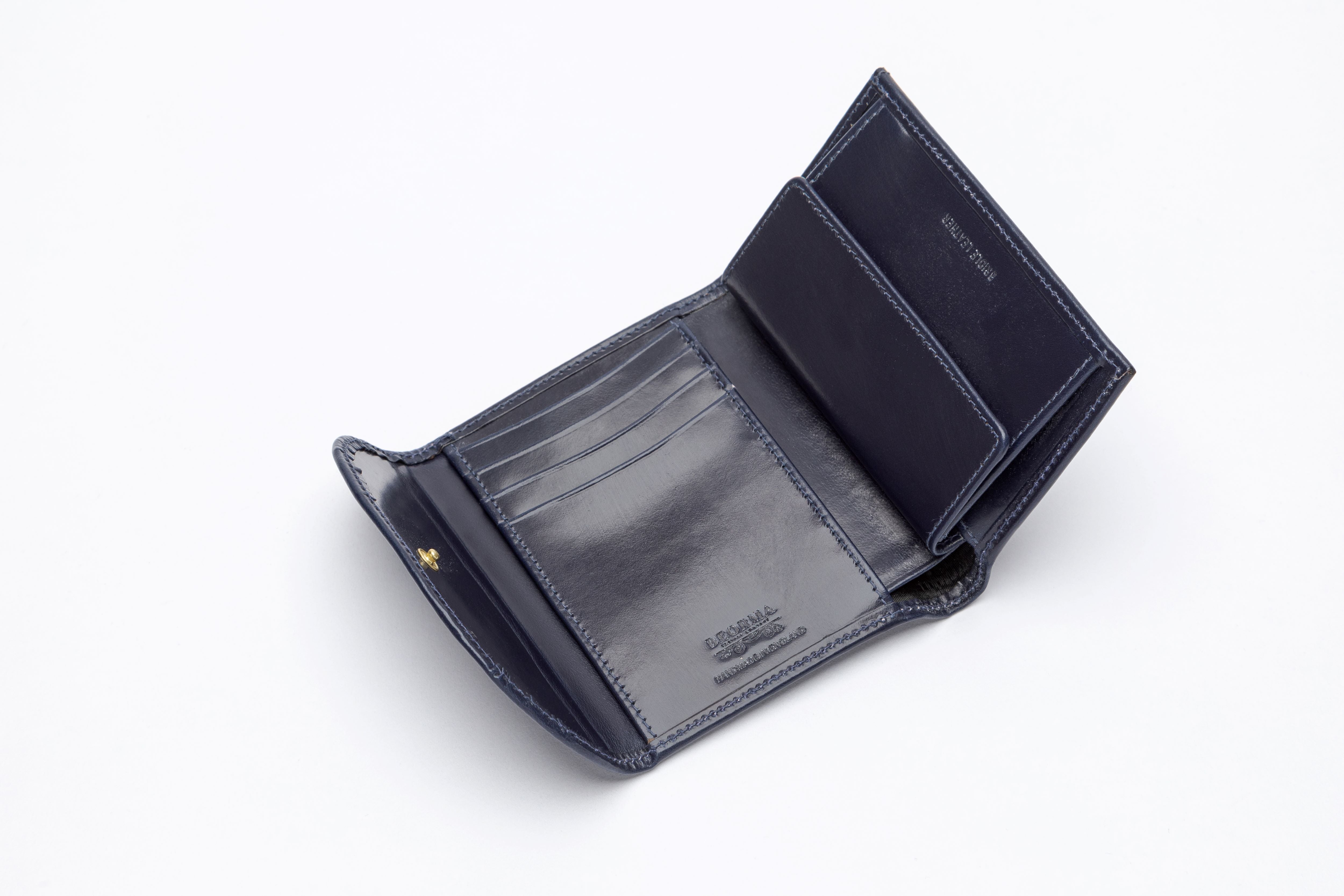 THE BRIDLE WENTWORTH 3-FOLD LEATHER PURSE