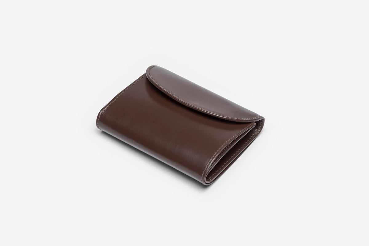The Wentworth 3-fold purse in Brown