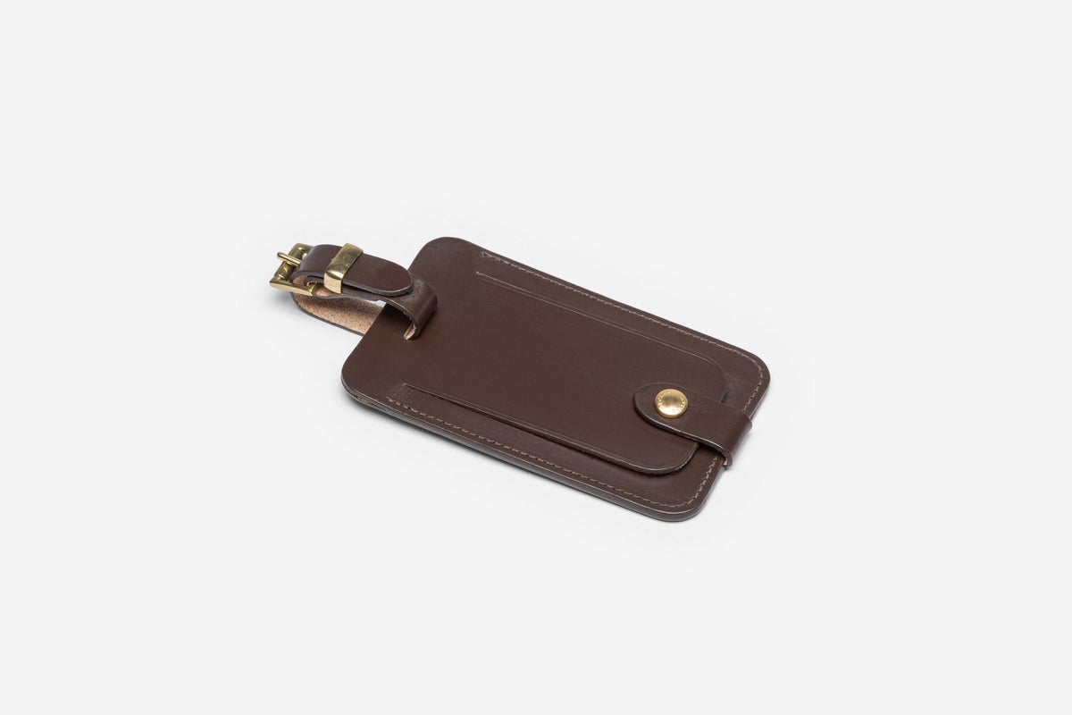 Luggage Tag in Brown