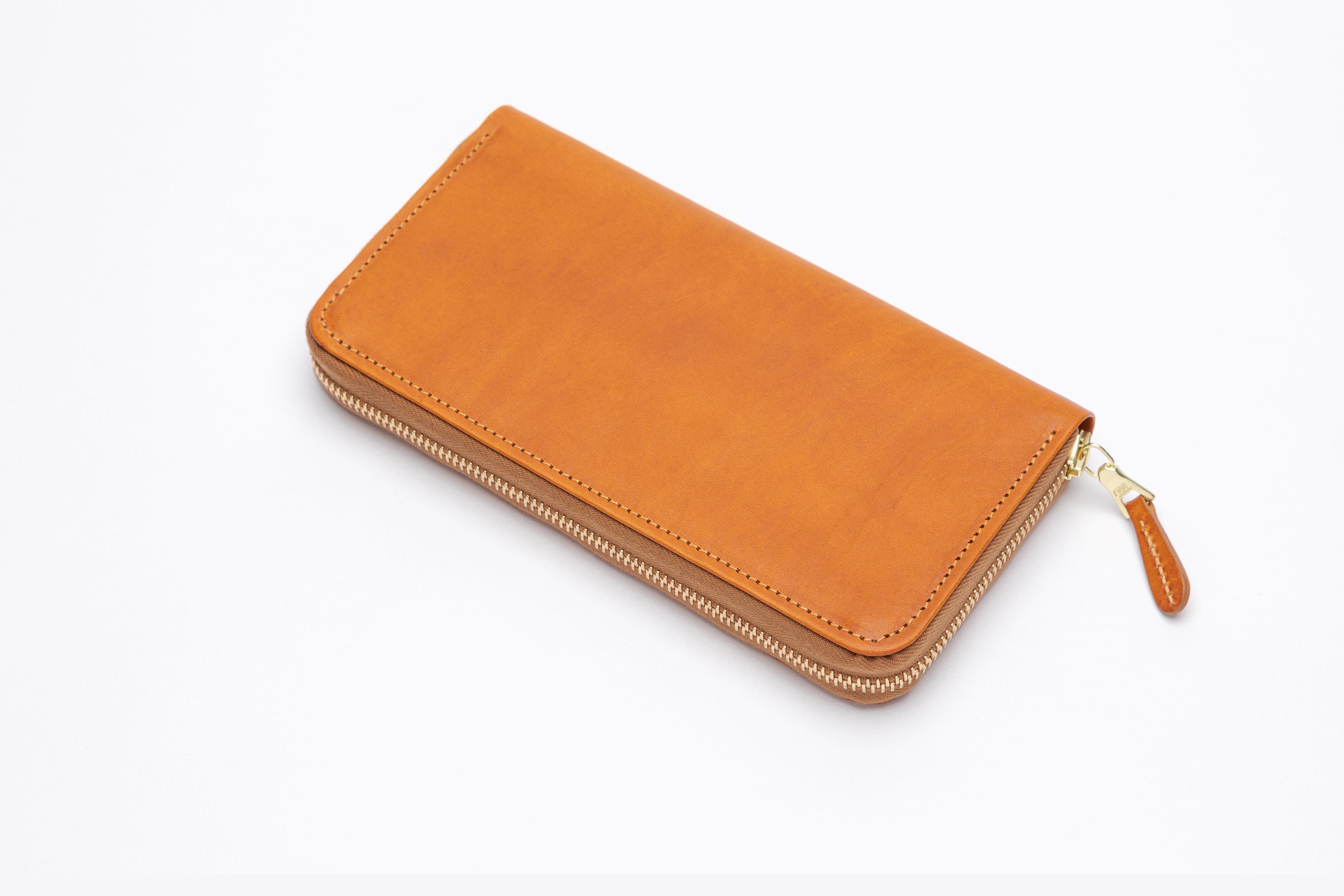 The Ascot Zip Round Leather Purse