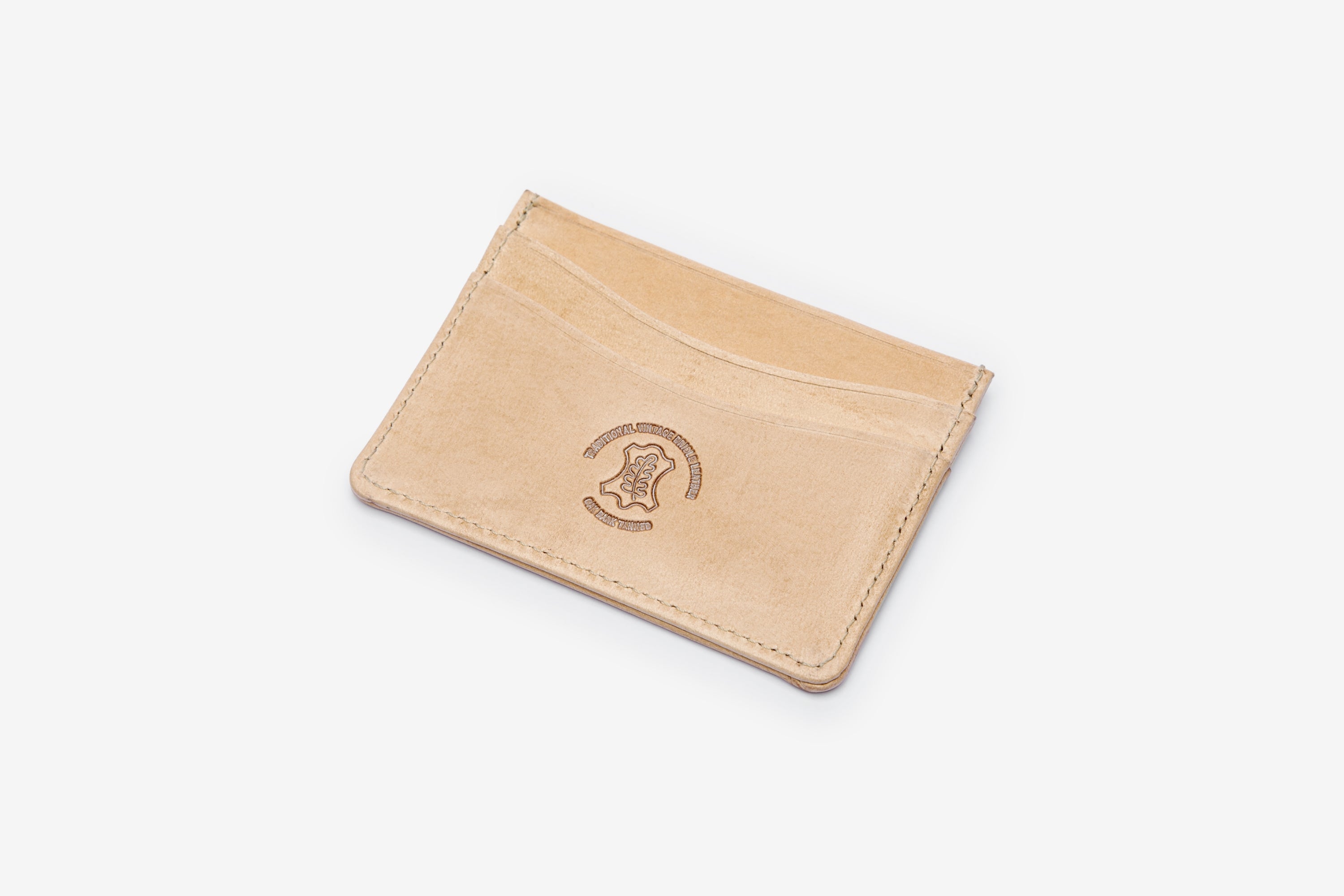 The Slimline Vintage Leather Card Case