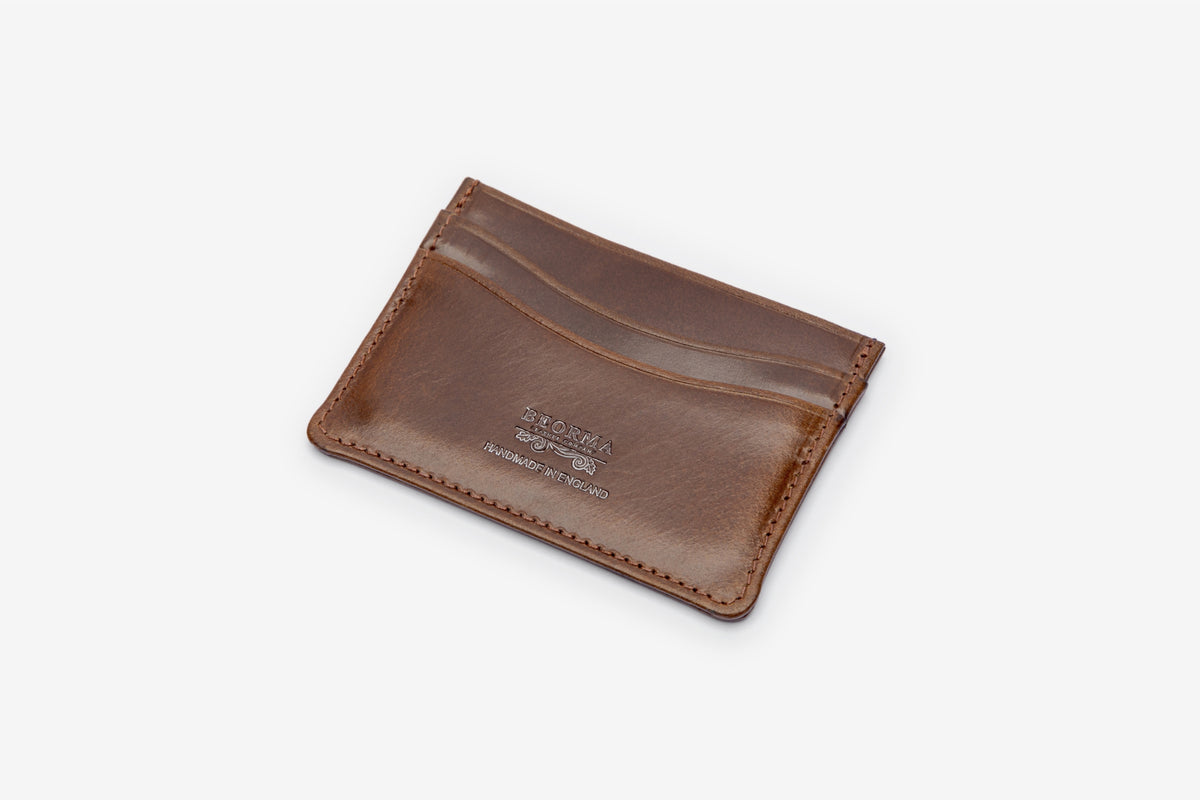 The Slimline Vintage Leather Card Case