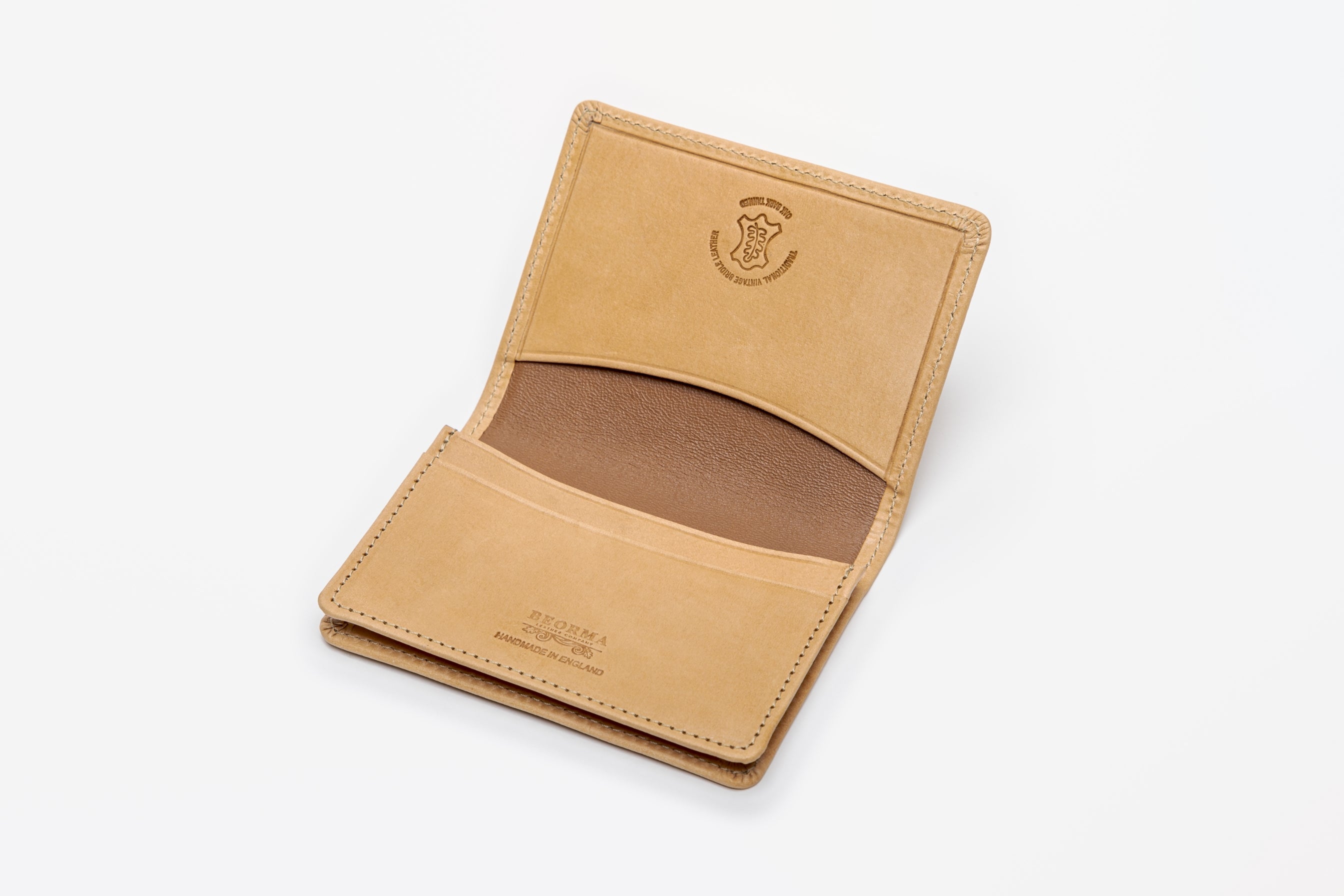 Vintage Bridle Business Card Case