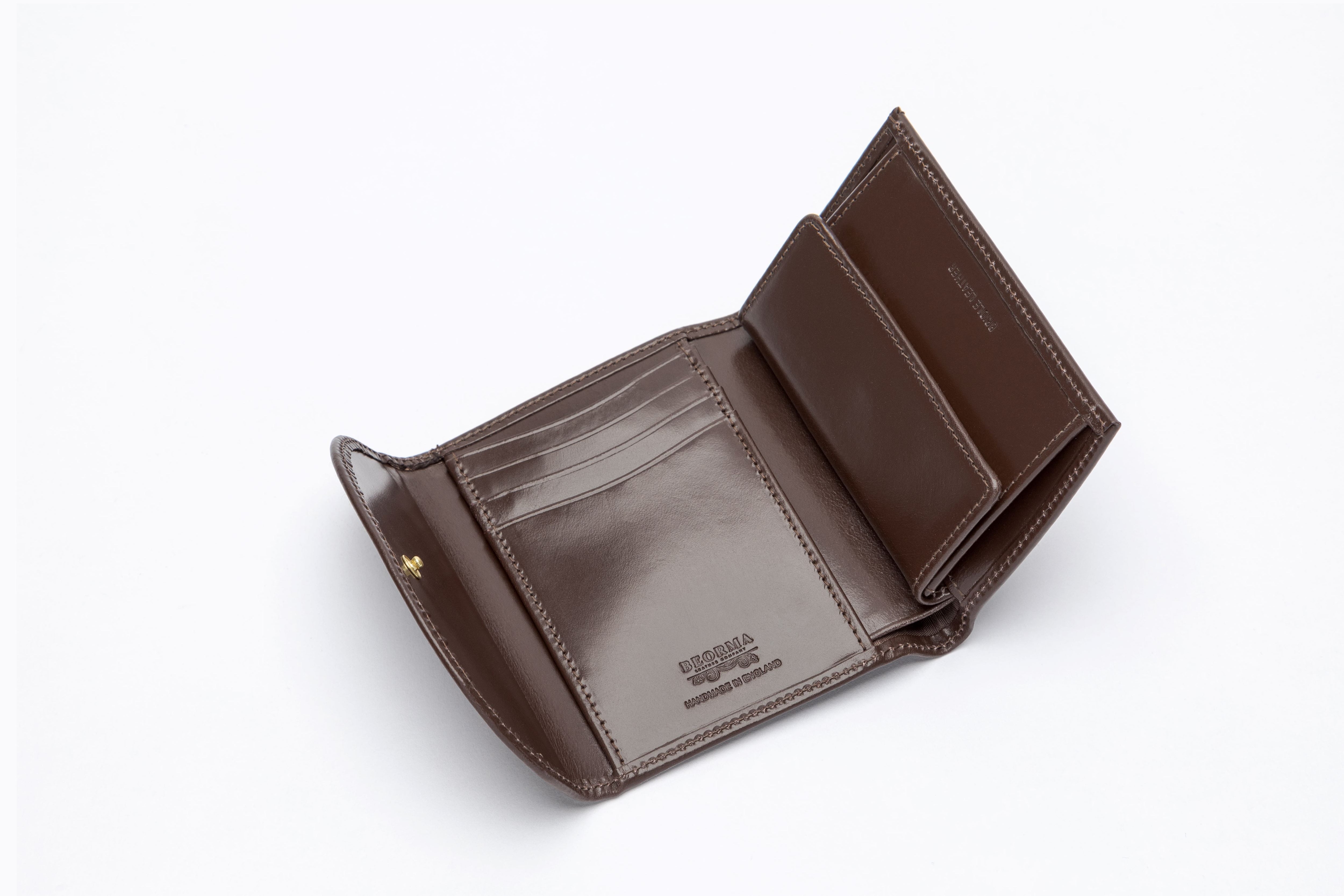 The Wentworth 3-Fold Bridle Leather Purse