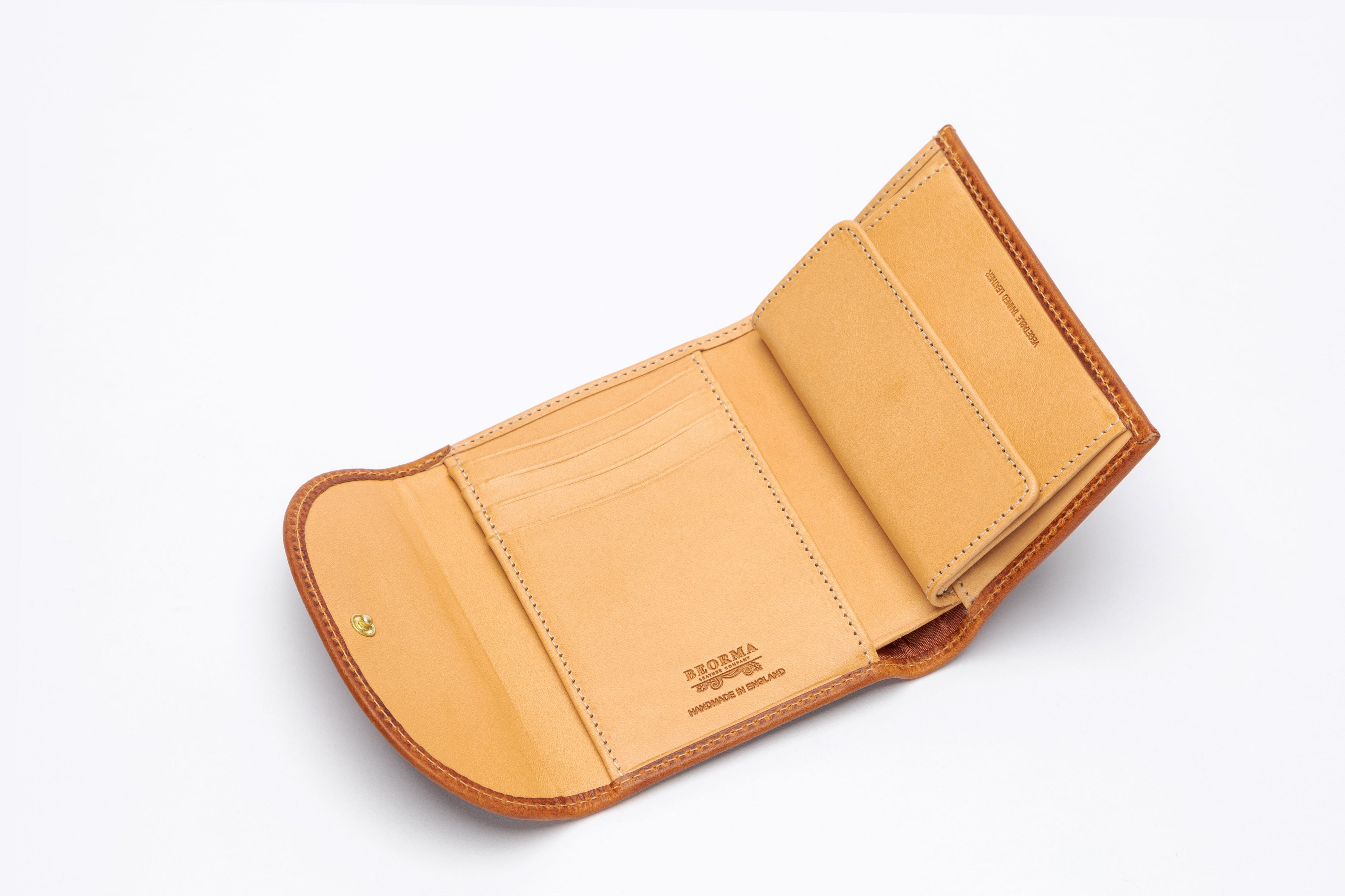The Wentworth 3-Fold Leather Purse