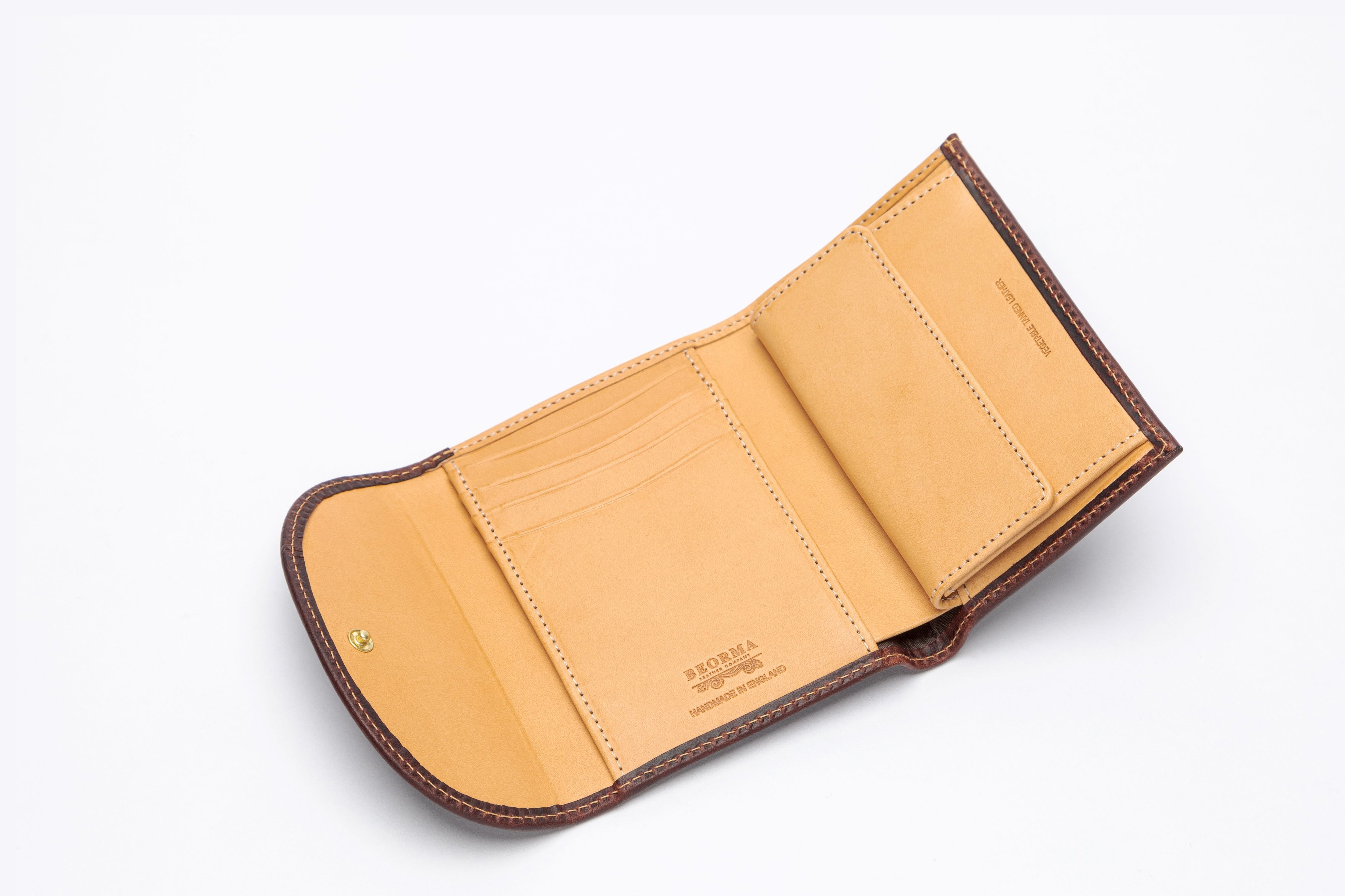 The Wentworth 3-Fold Leather Purse