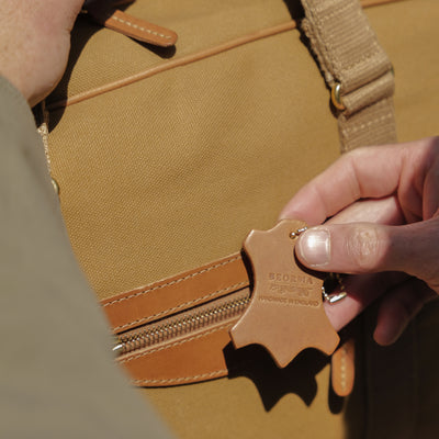 Waxed cotton canvas